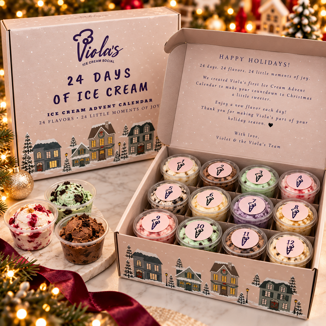Ice Cream Advent Calendar