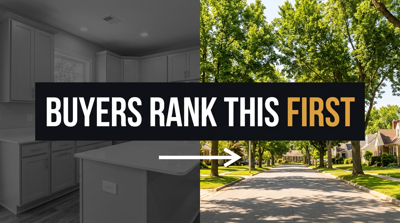 Buyers Rank the Neighborhood Above Price. Your Listing Video Never Shows It.