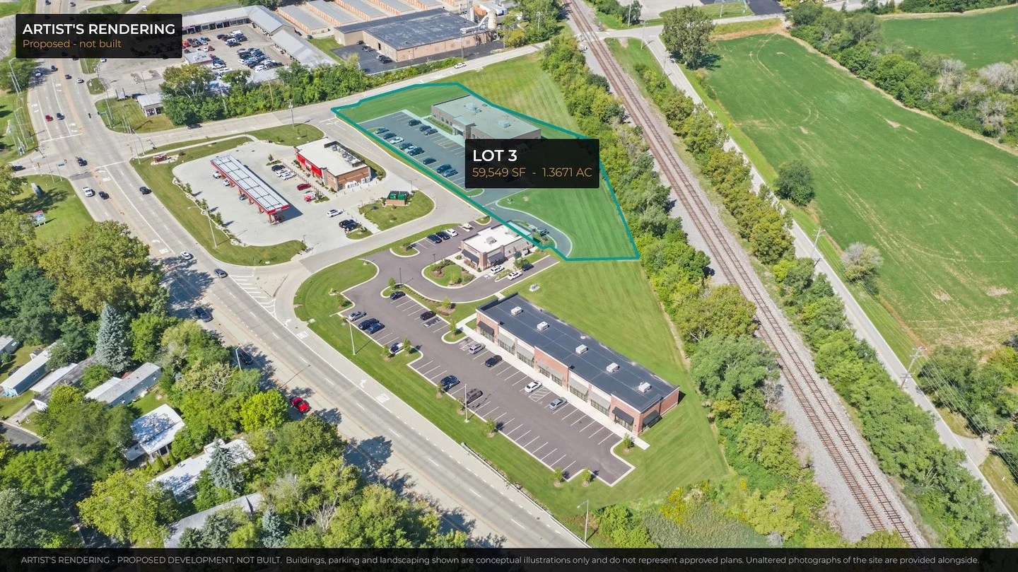 Artists rendering of Lot 3 at Sands Landing developed as an office flex building.jpg