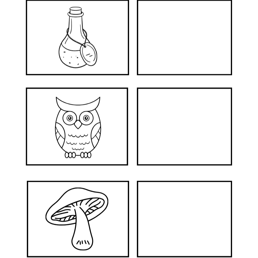 FREE "Copy and Draw" activity page