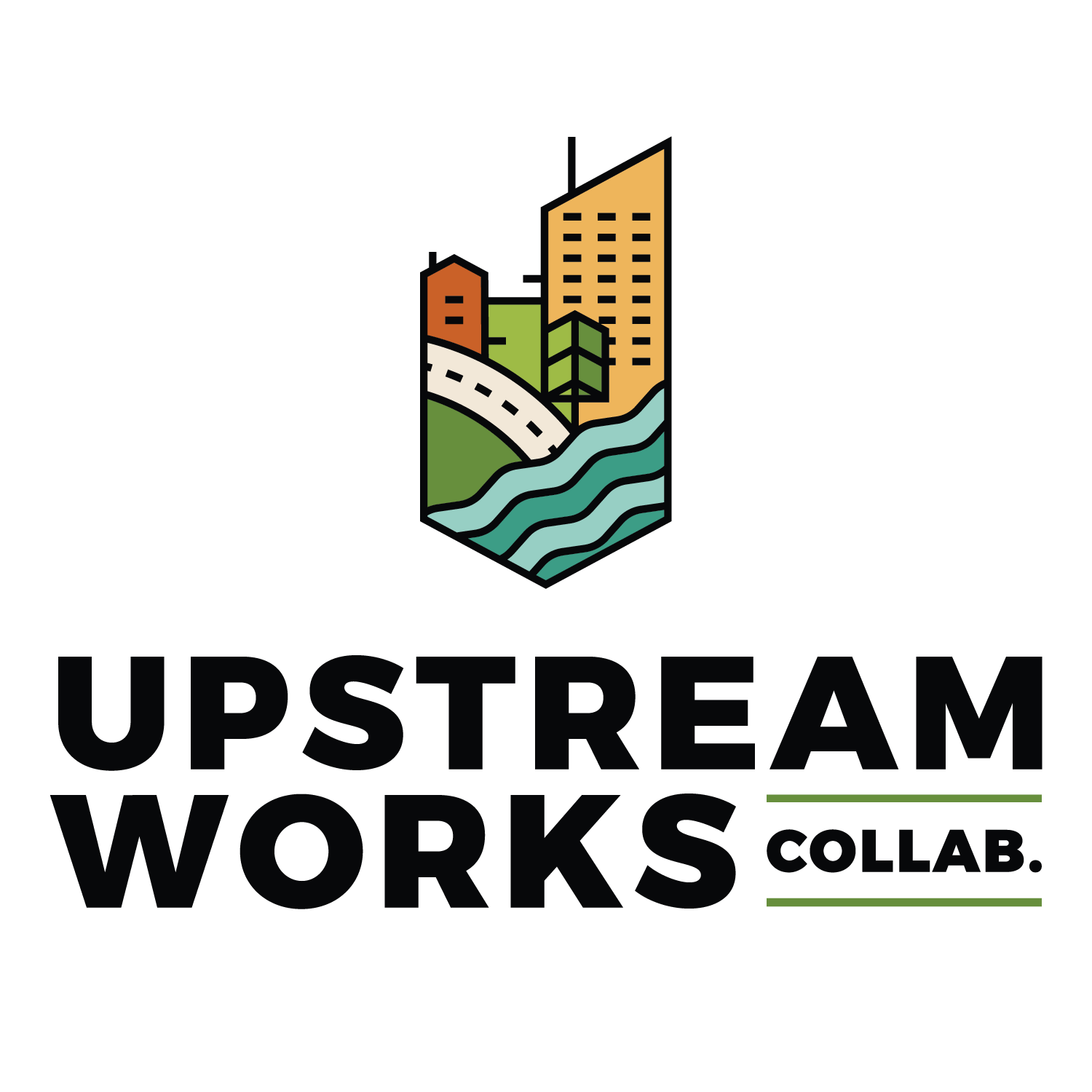 Upstream Works Logo