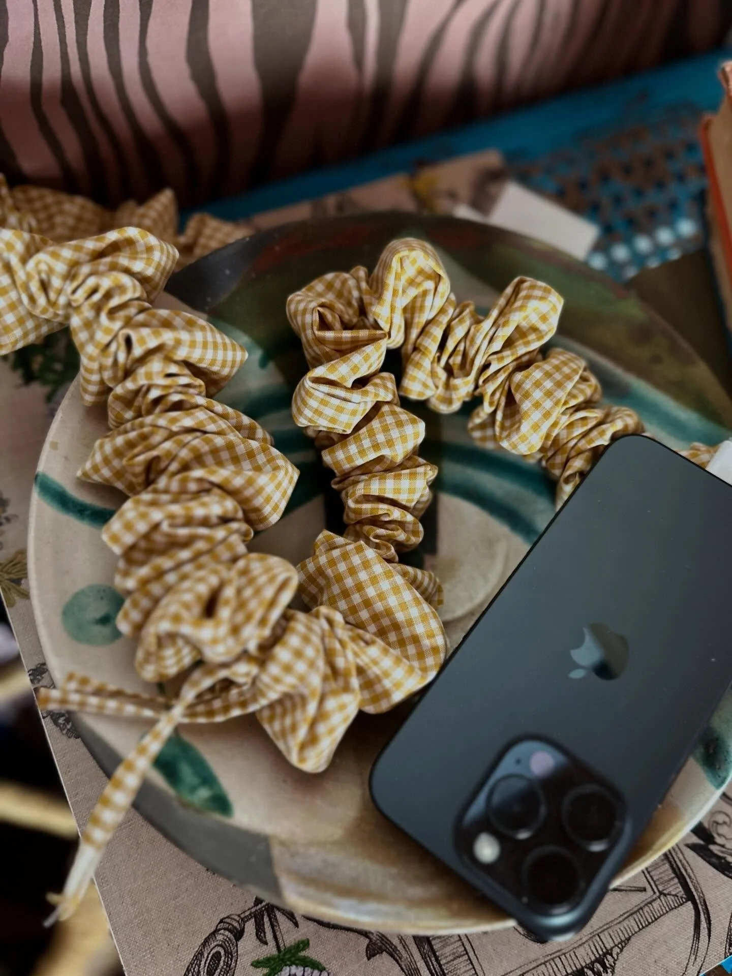 At Studio Bonnie, we love the details that make a home feel collected. 

These fabric cord covers add a touch of whimsy to lamp cords and phone chargers, turning the practical into something beautiful.  It&rsquo;s the kind of small detail that makes 