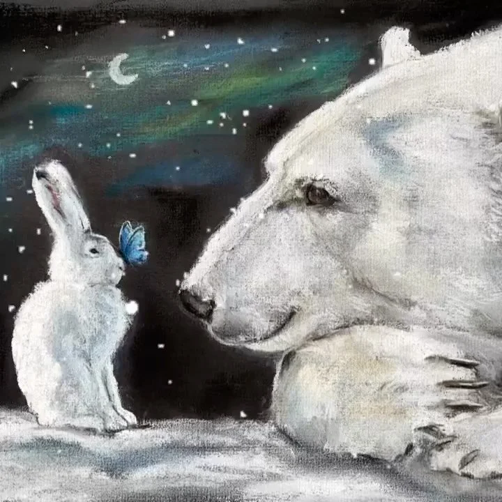 &lsquo;The lost and found&rsquo;
Pastel - prints and cards available ✨

She was lost, that much was obvious&hellip;

But she&rsquo;d been found.. 

a lost and found thing...

...a butterfly fluttering her wings in a far off place where butterflies do