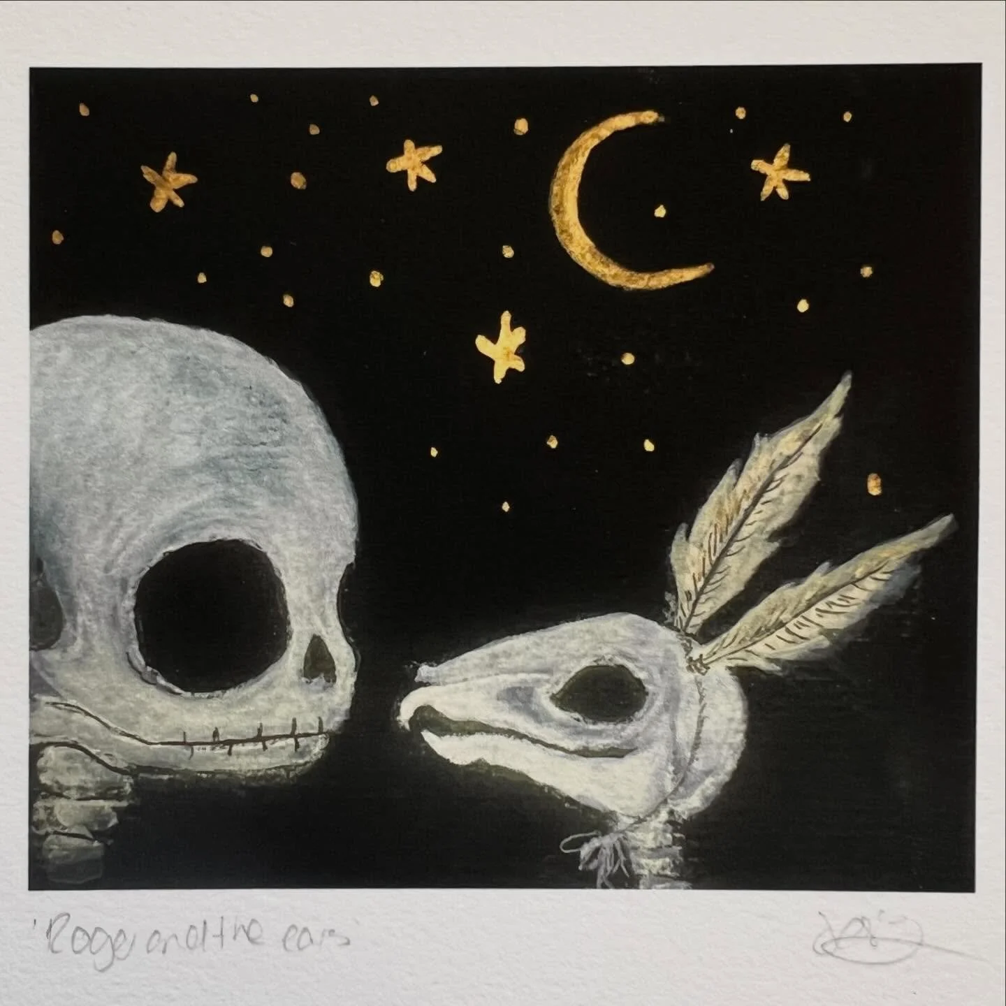 &lsquo;Roger and the Ears&rsquo;

One of the first times Roger appeared in my sketchbook &hellip; making himself known as the sweet, kind hearted little guy he is&hellip;

He couldn&rsquo;t stand to see the little bunny (deceased) without her ears, s