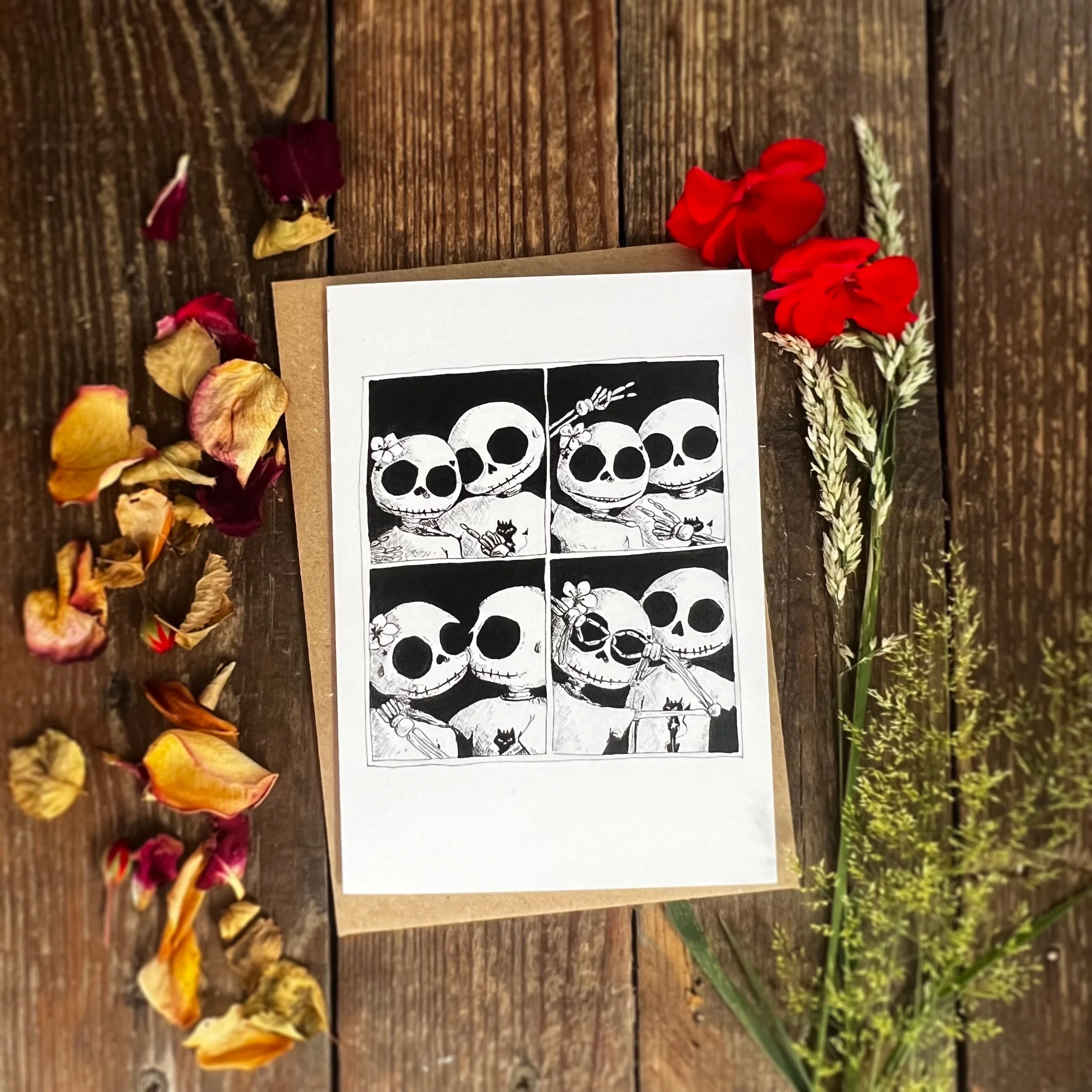 Photobooth greetings card