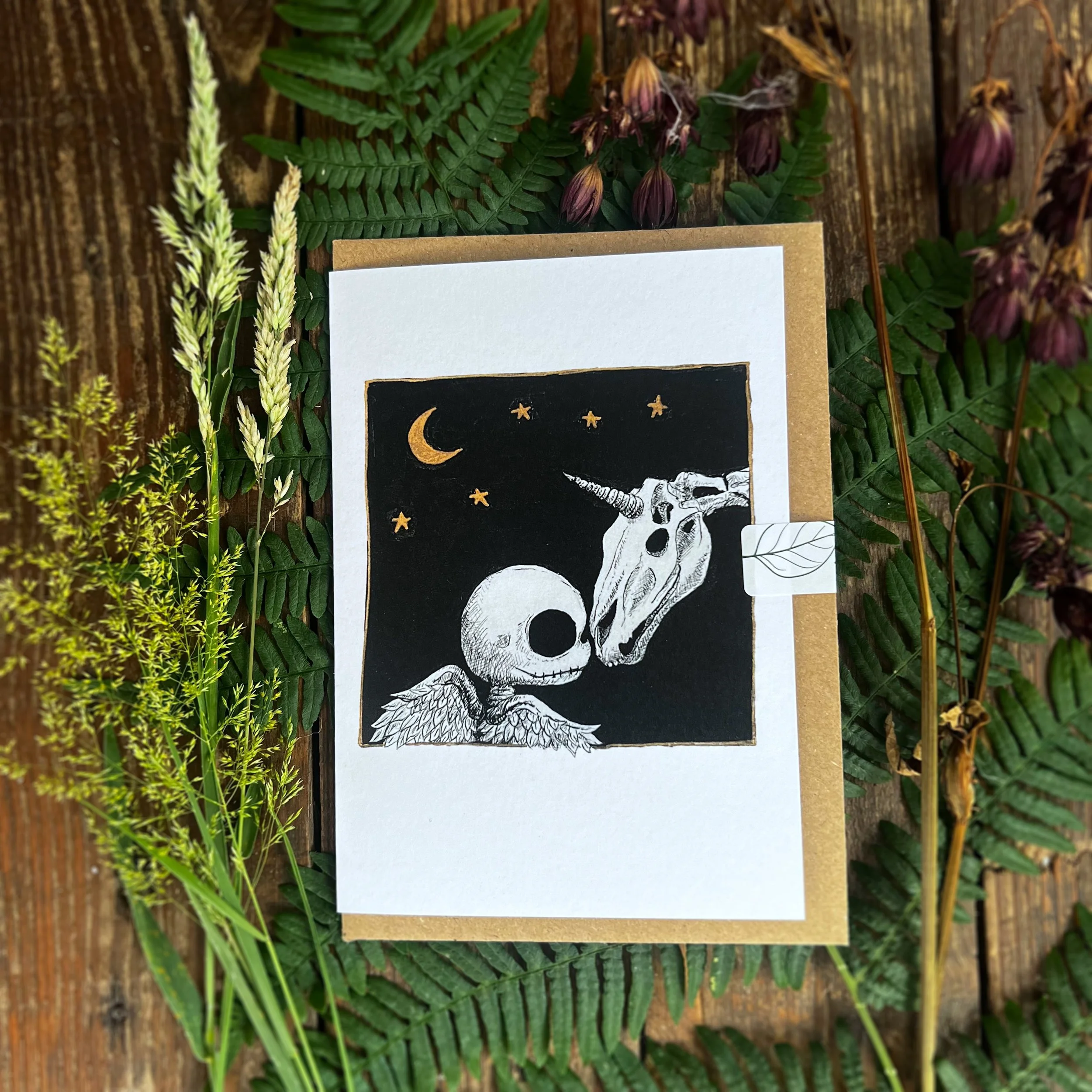 Roger and the unicorn greetings card.jpg
