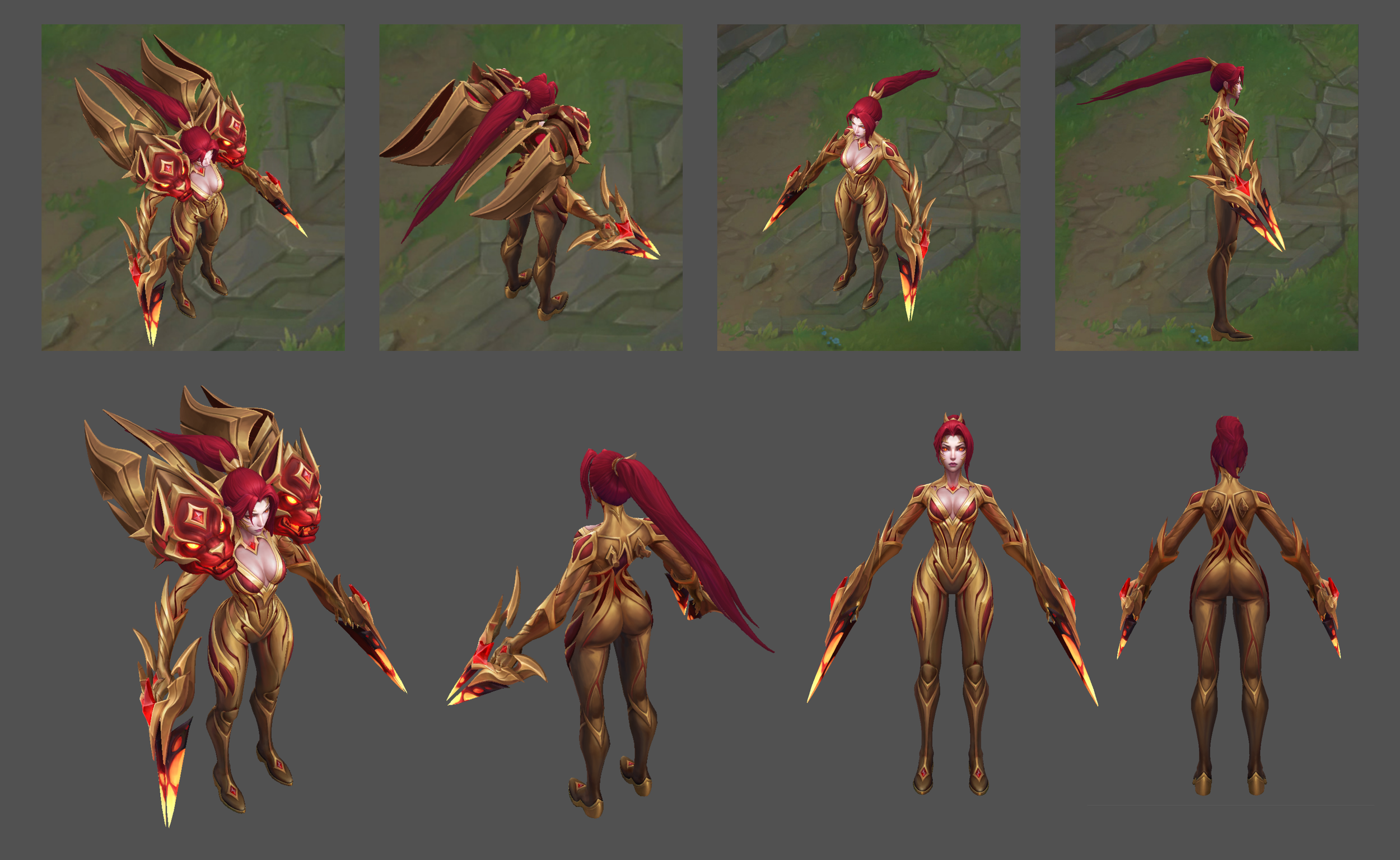 3D Turnaround Immortalized and Transcendent Ultimate Form