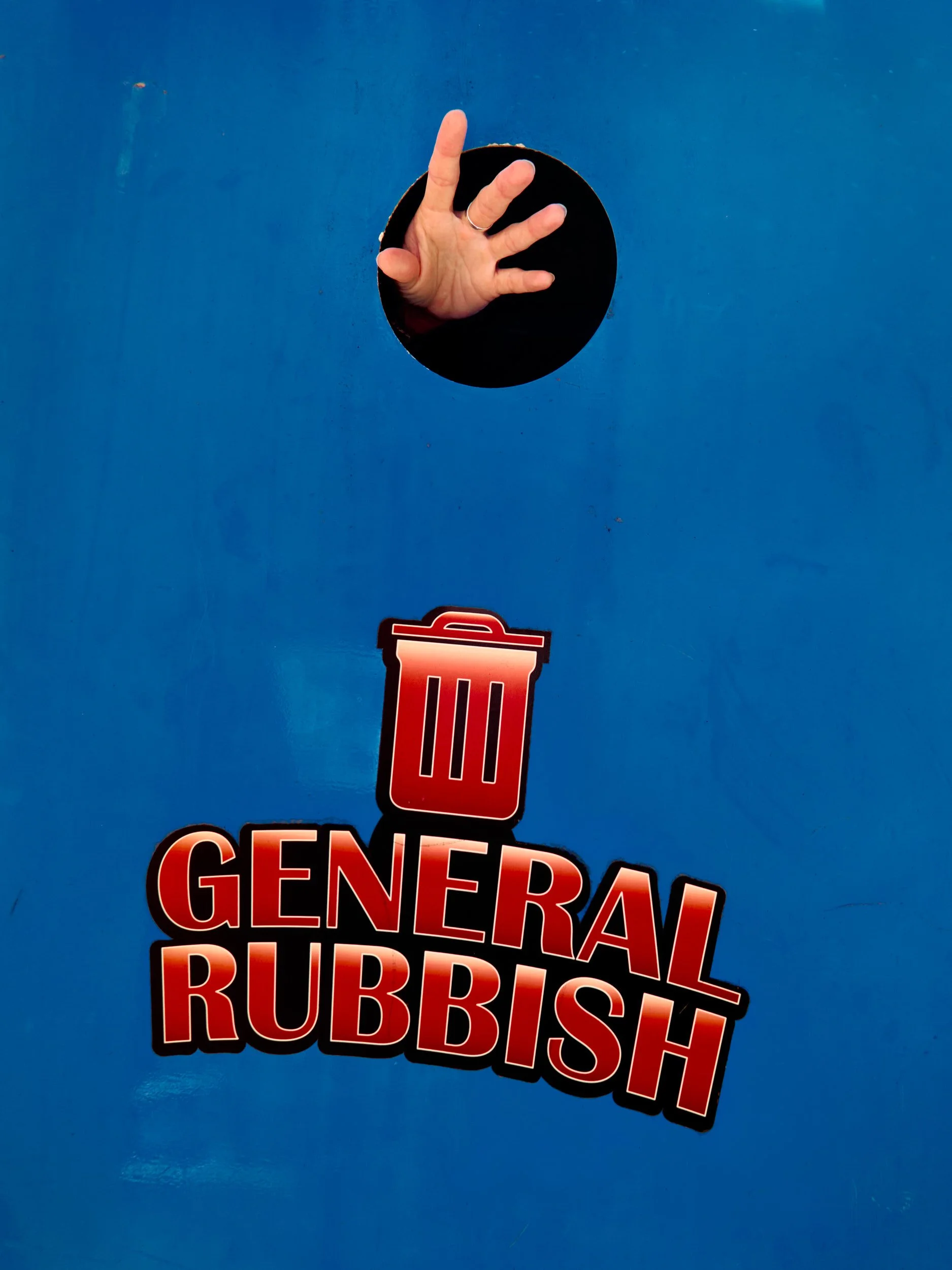 'General Rubbish', personal work, 2026. 