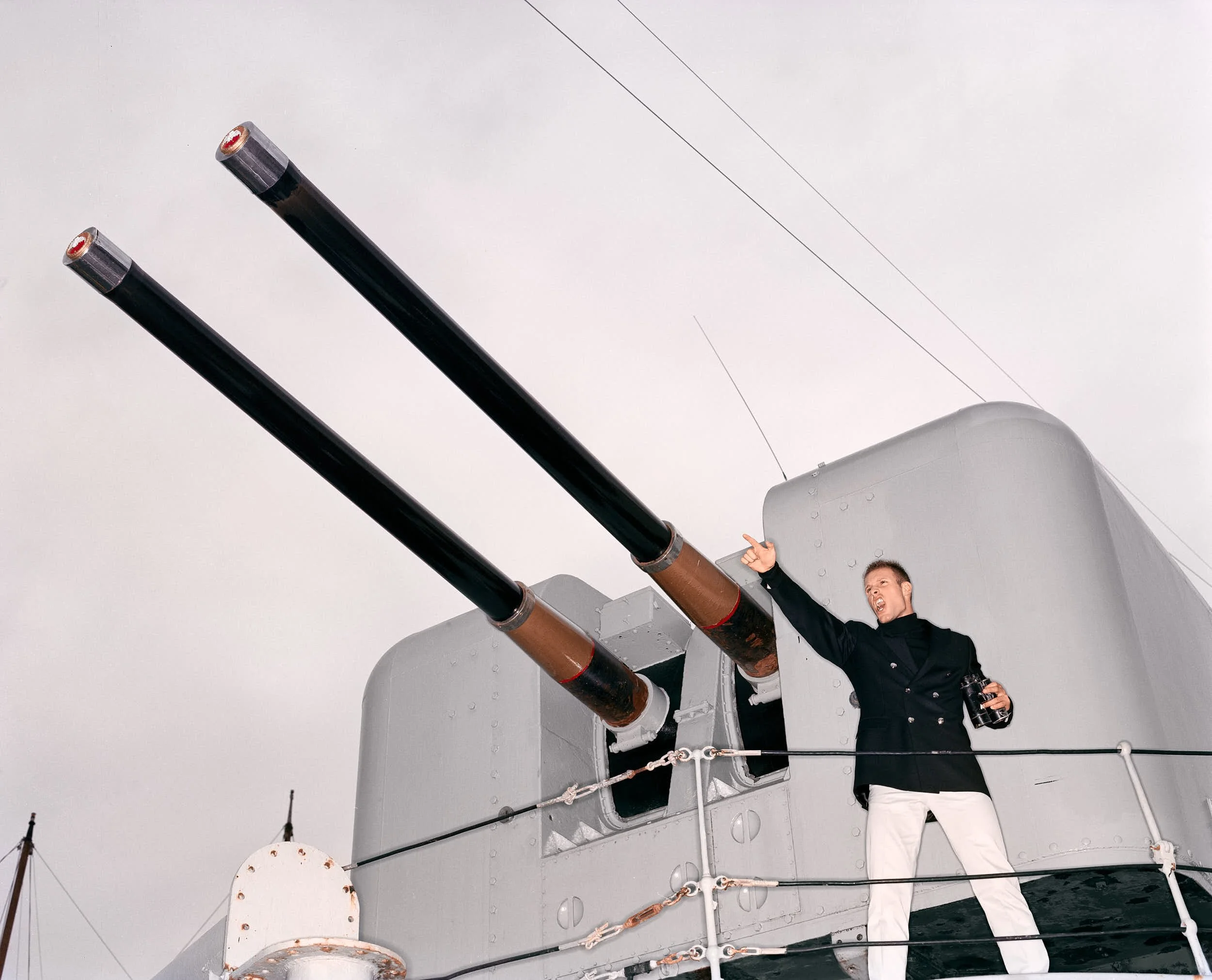 'Fire Control', fashion editorial commissioned by  MAX .