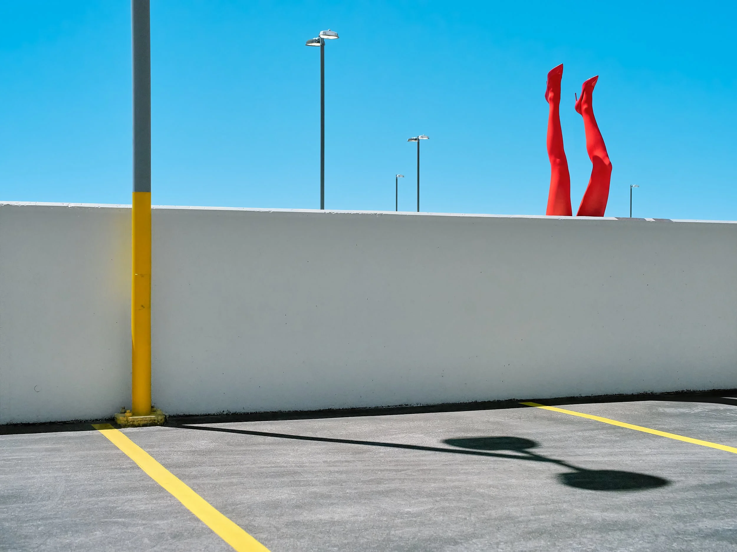 'Red Legs', personal work from the series  Simulacra .