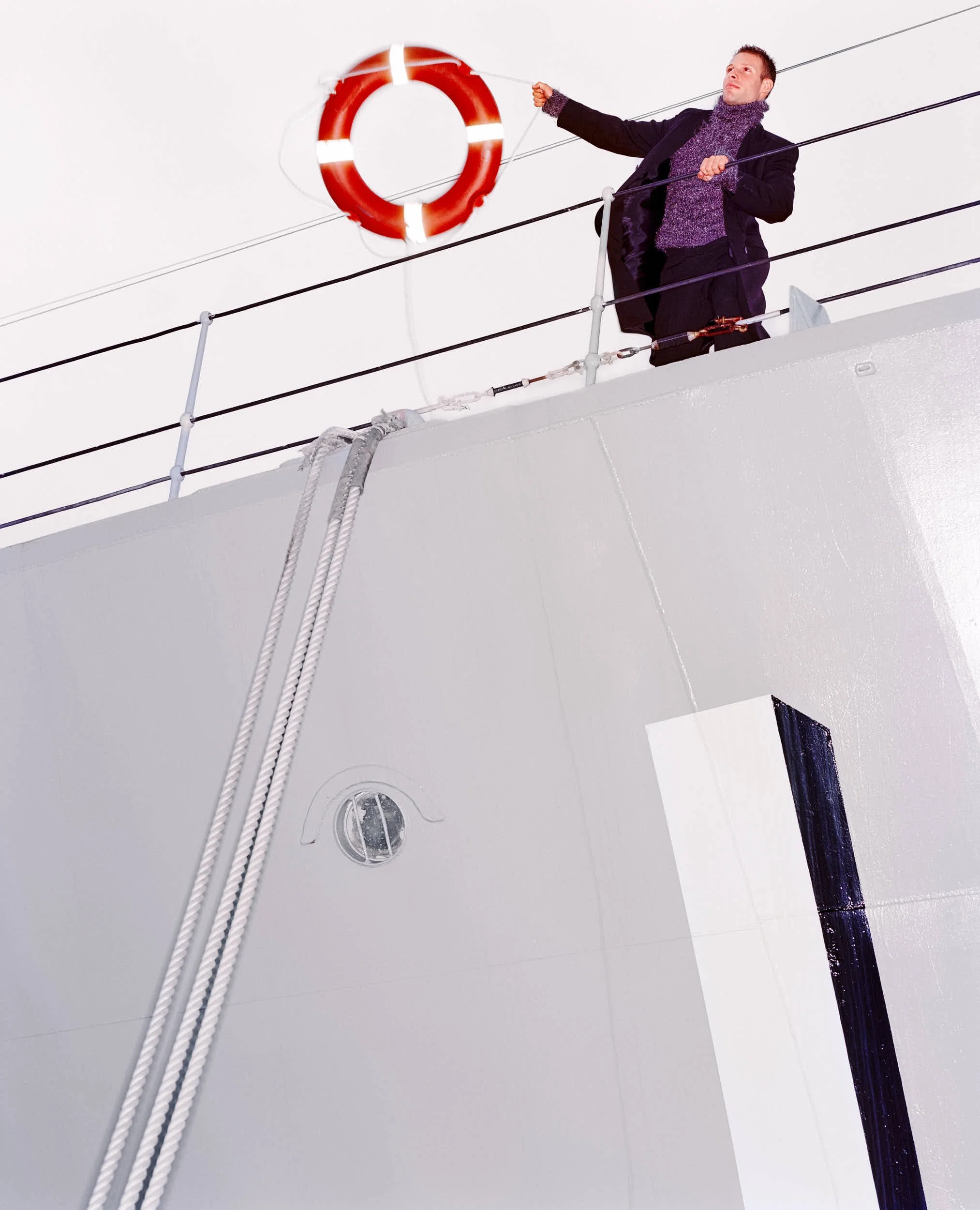  Life Ring , fashion editorial commissioned by  MAX .