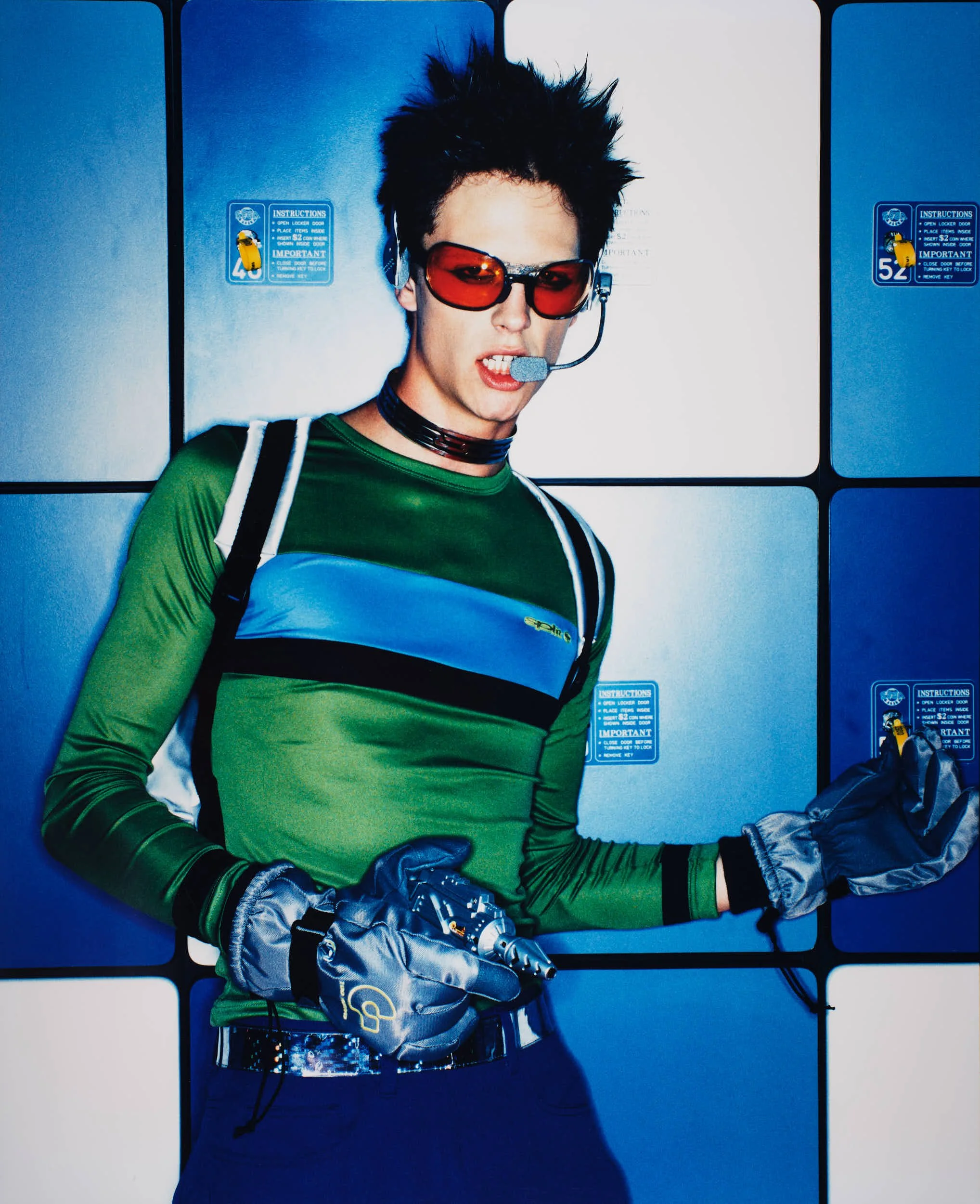 From 'Space Invaders', fashion editorial commissioned by  Substance 