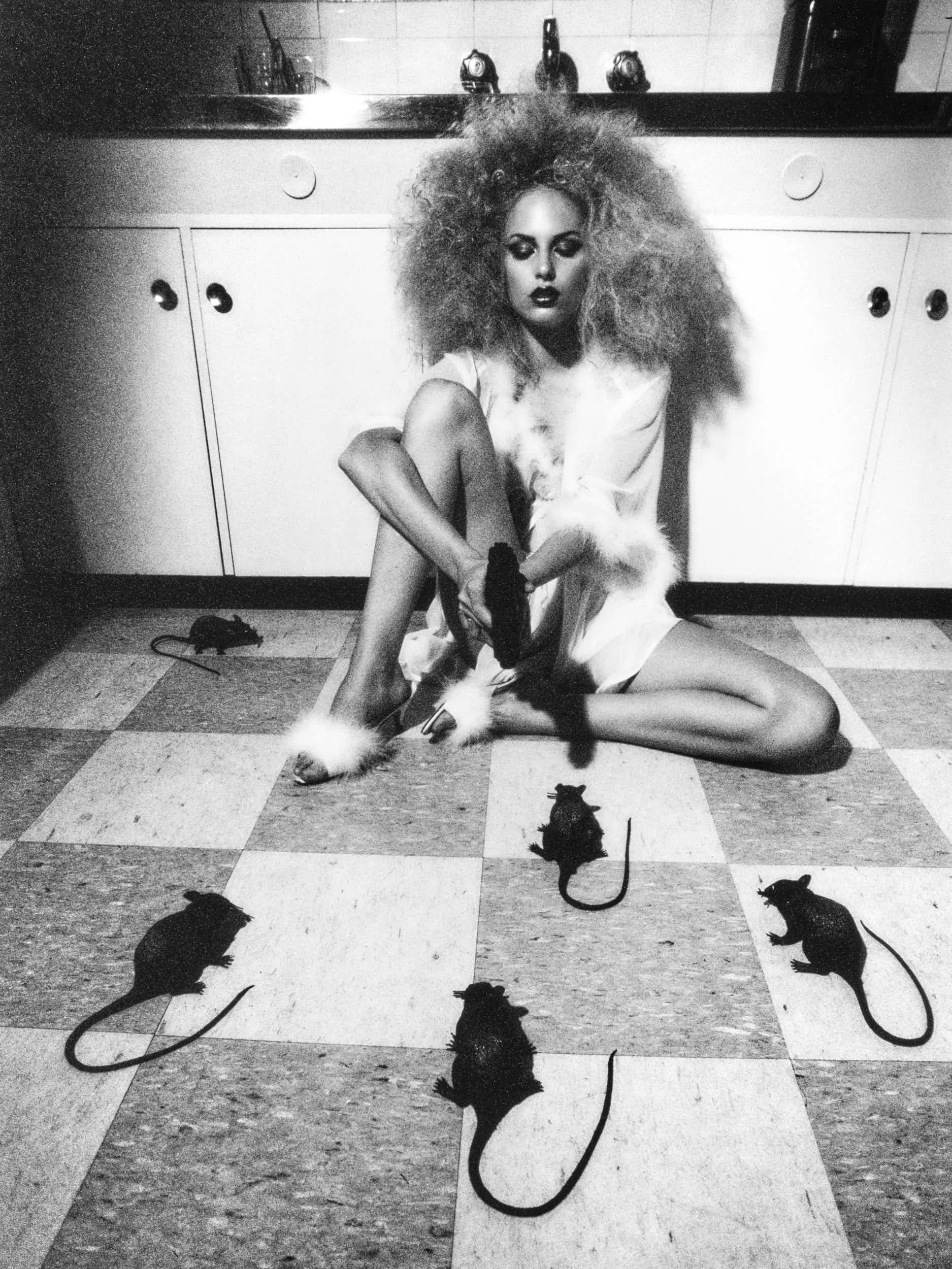 'We Have a Rat Problem' from 'The Professionals', fashion editorial commissioned by  MAX .