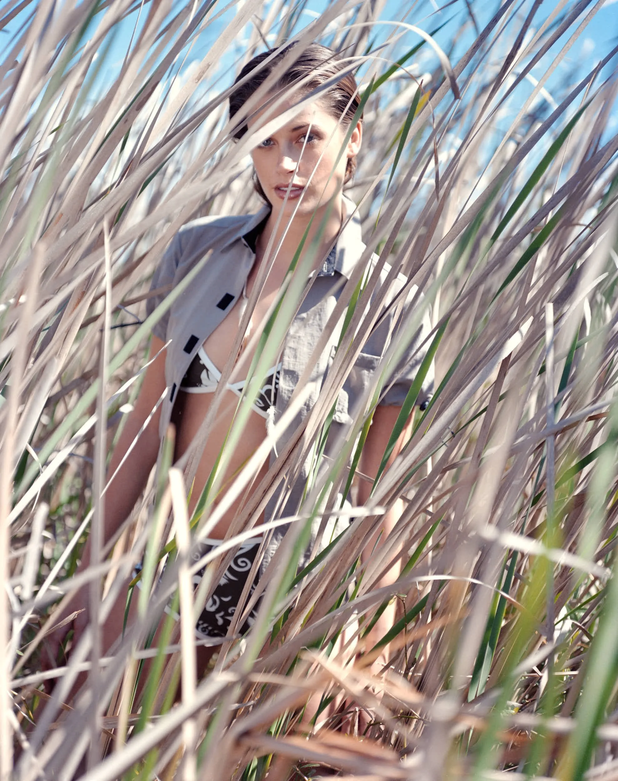 'Swamp Thing', fashion editorial commissioned by  Girlfriend .