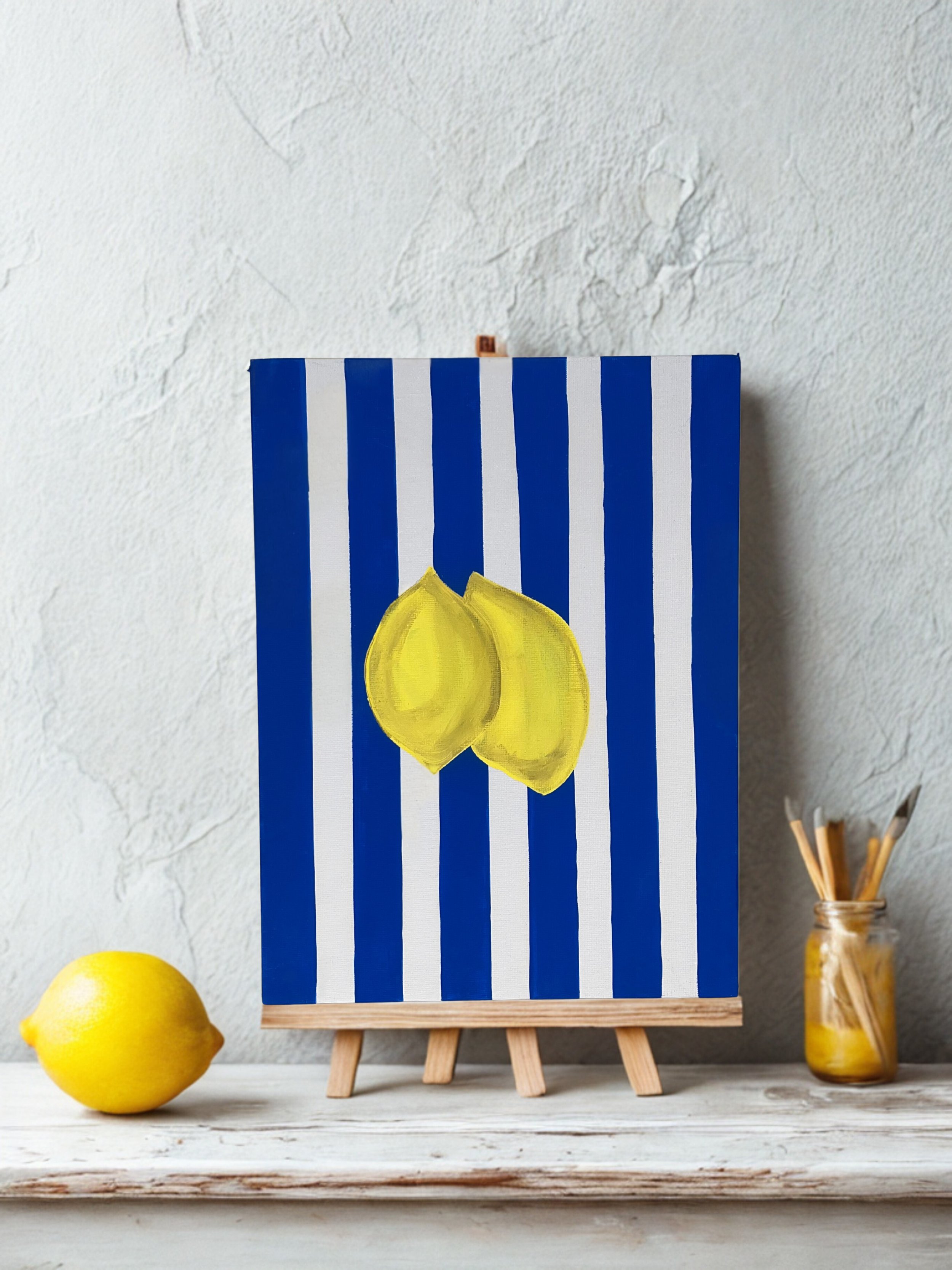 Citrus in Summer Blue