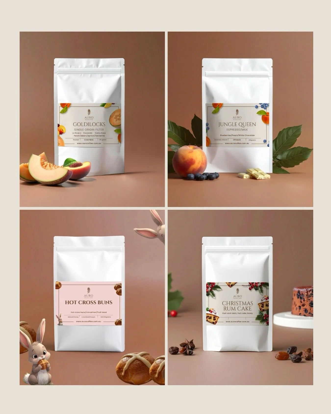 Hello Auro Family !!! Here are four of our sold out coffees. We wouldn&rsquo;t be here without your support. 

Jungle Queen was the multi award winning coffee, we are still trying to source it so we can have her ready for you. Fingers and paws crosse