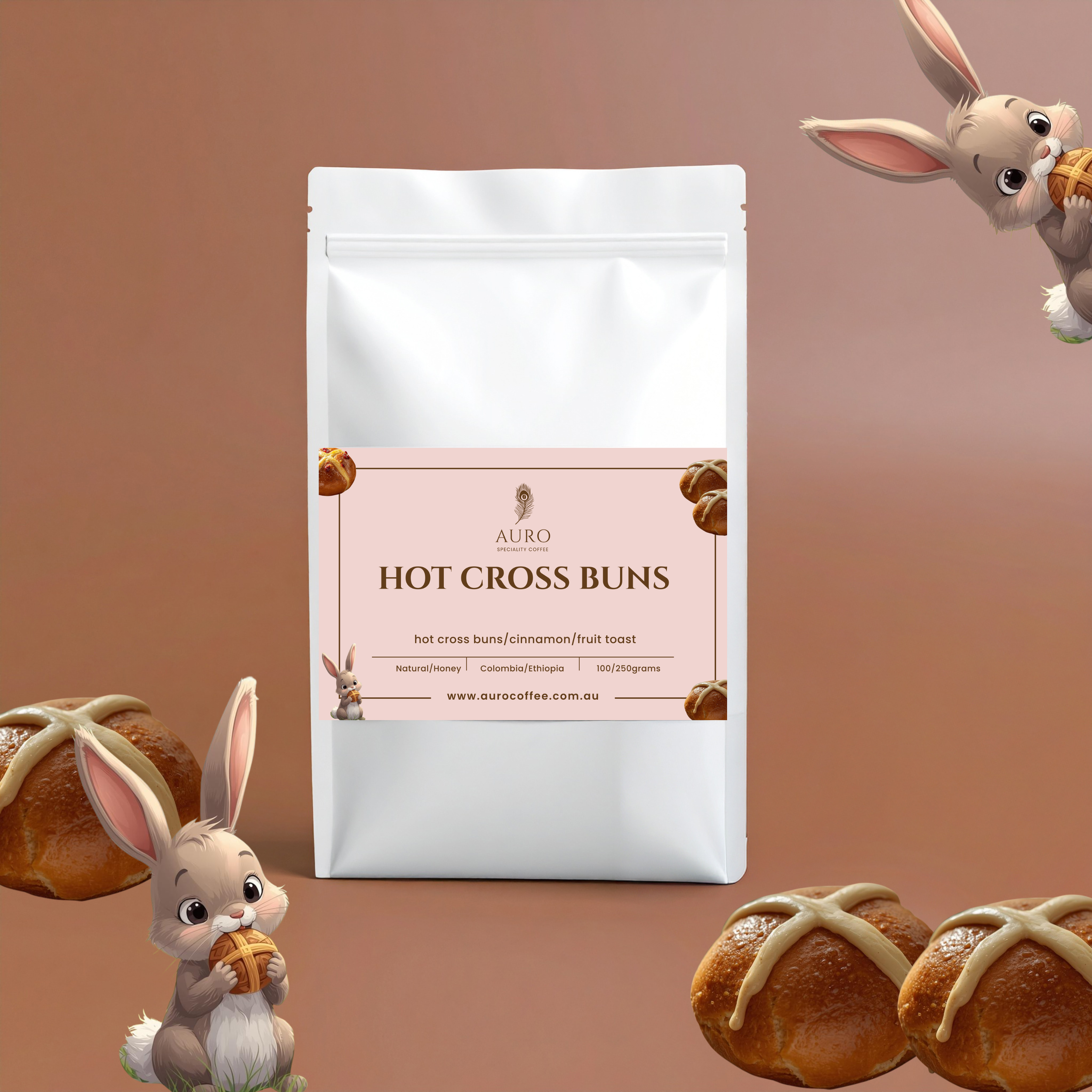 HOT CROSS BUNS 200gm