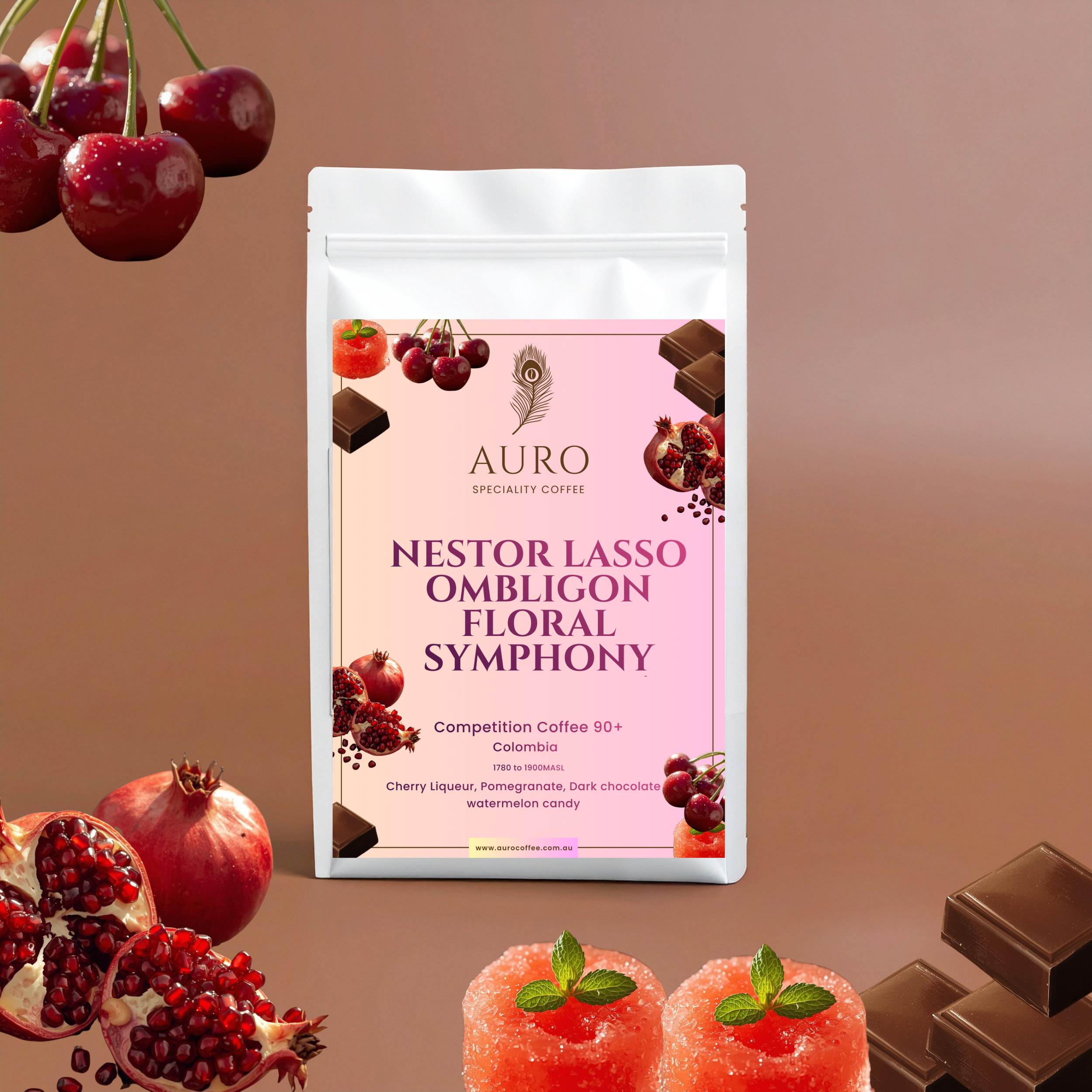 NESTOR LASSO OMBLIGON NATURAL - FLORAL SYMPHONY (AWARD WINNING) 100gm (90+ cup score)