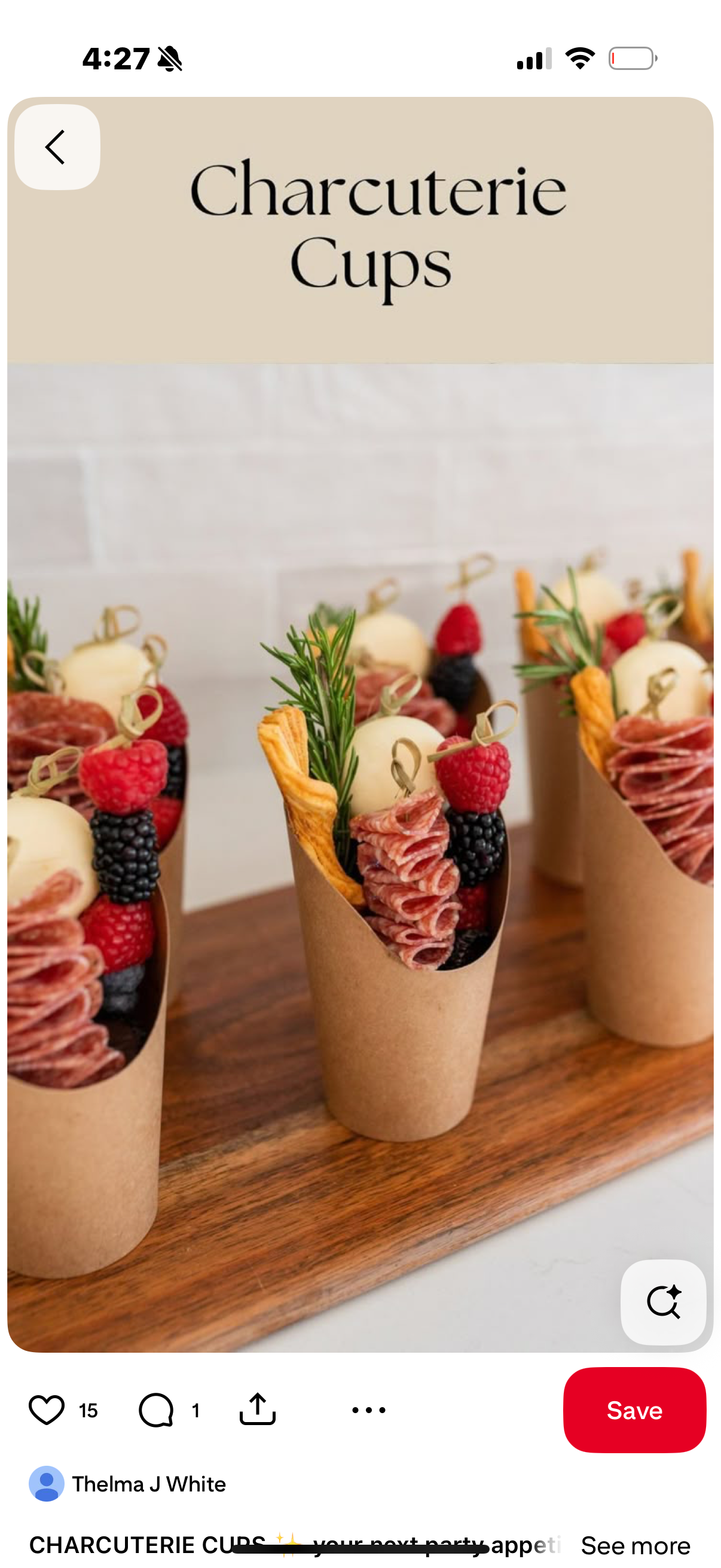 grazing table.