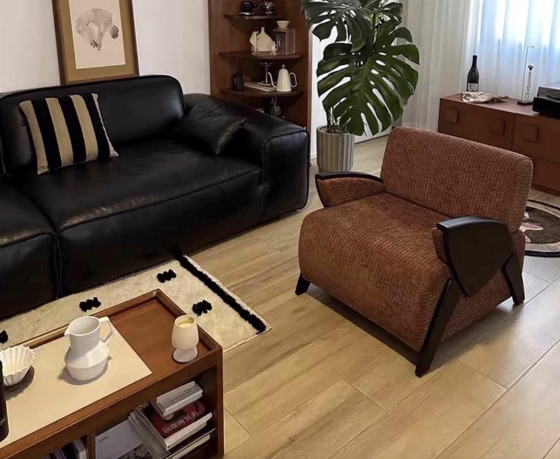 ミッドセンチュリー調 パーソナルソファ