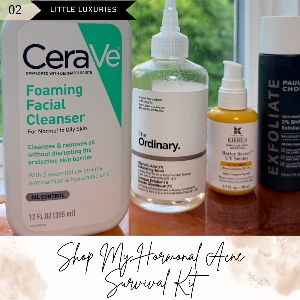 hormonal acne skincare products