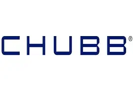 CHUBB logo in blue text