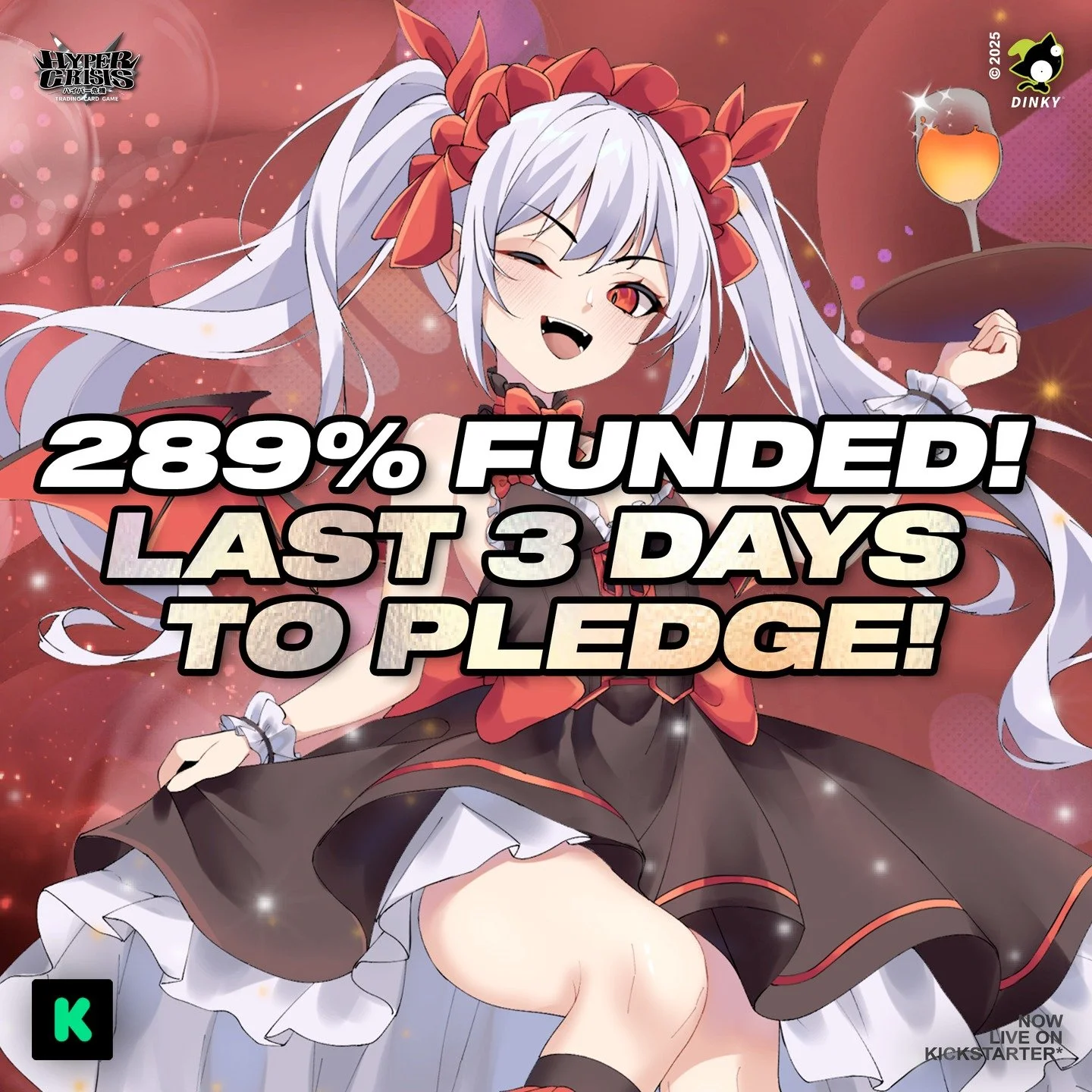 LAST 3 DAYS to receive full backer-rewards from our Kickstarter campaign! We will be ending late-pledging on Thursday, September 18th, 2025. Those who order from our website will not be receiving our extra Silver Promo Packs + Gold Packs from our Kic
