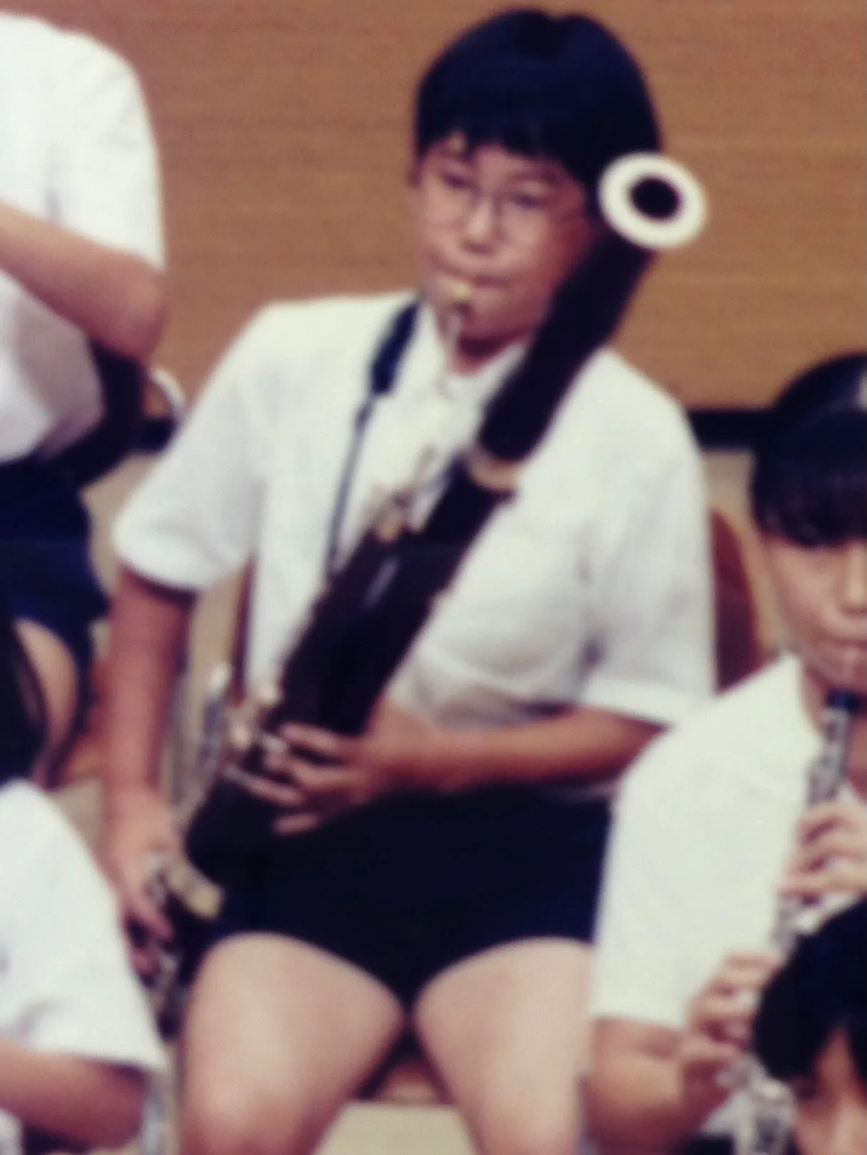 Me, just enjoy making sounds, feeling vibration from the instrument #bassoon #ファゴット #me