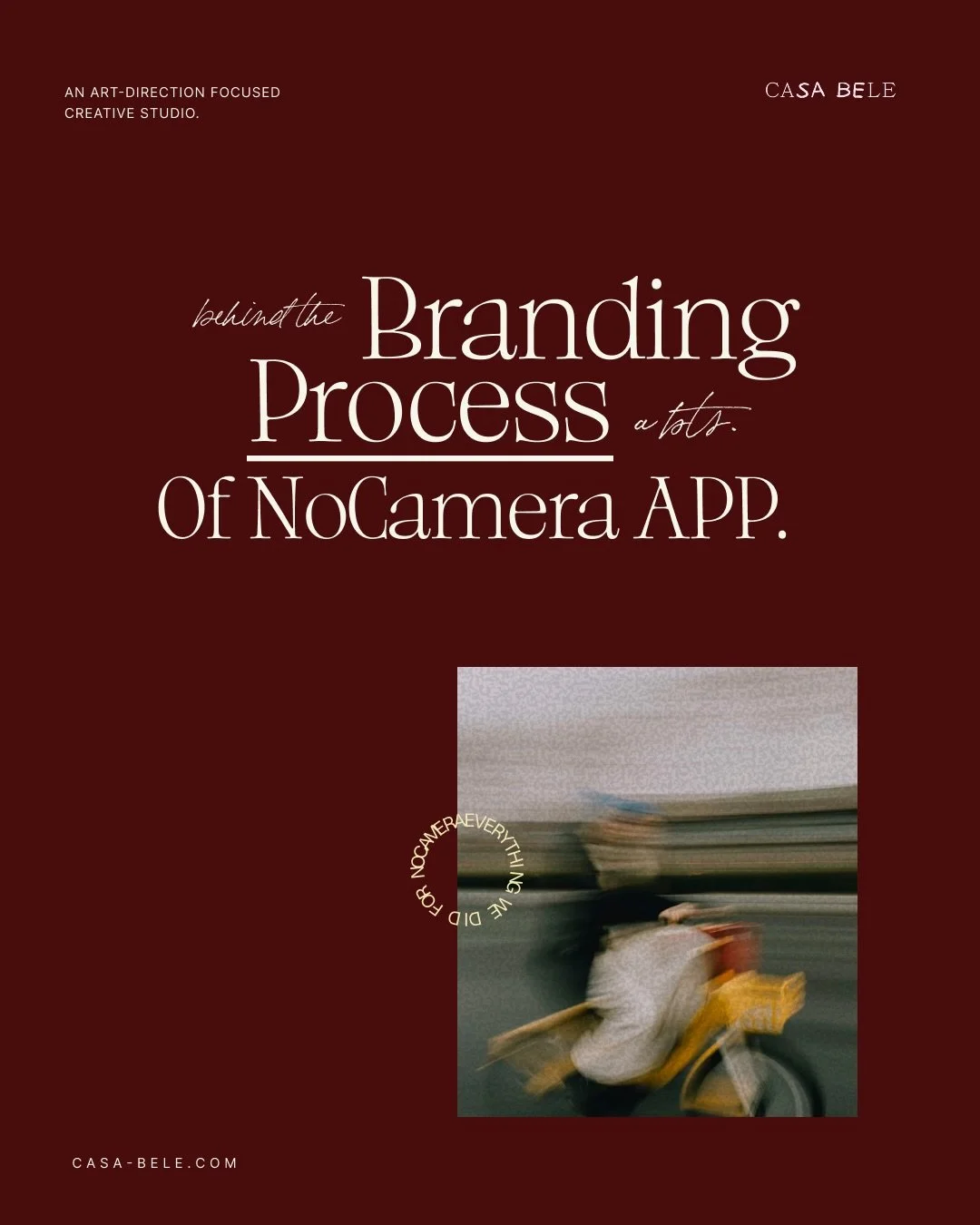 Welcome to @nocamera.app ✨

A photo app project that I LOVED but never got to show the project case. 

We not only did a website refresh, but also an identity refresh. When Mati told me his idea, as a fellow photo enthusiasts, I was super excited. Th