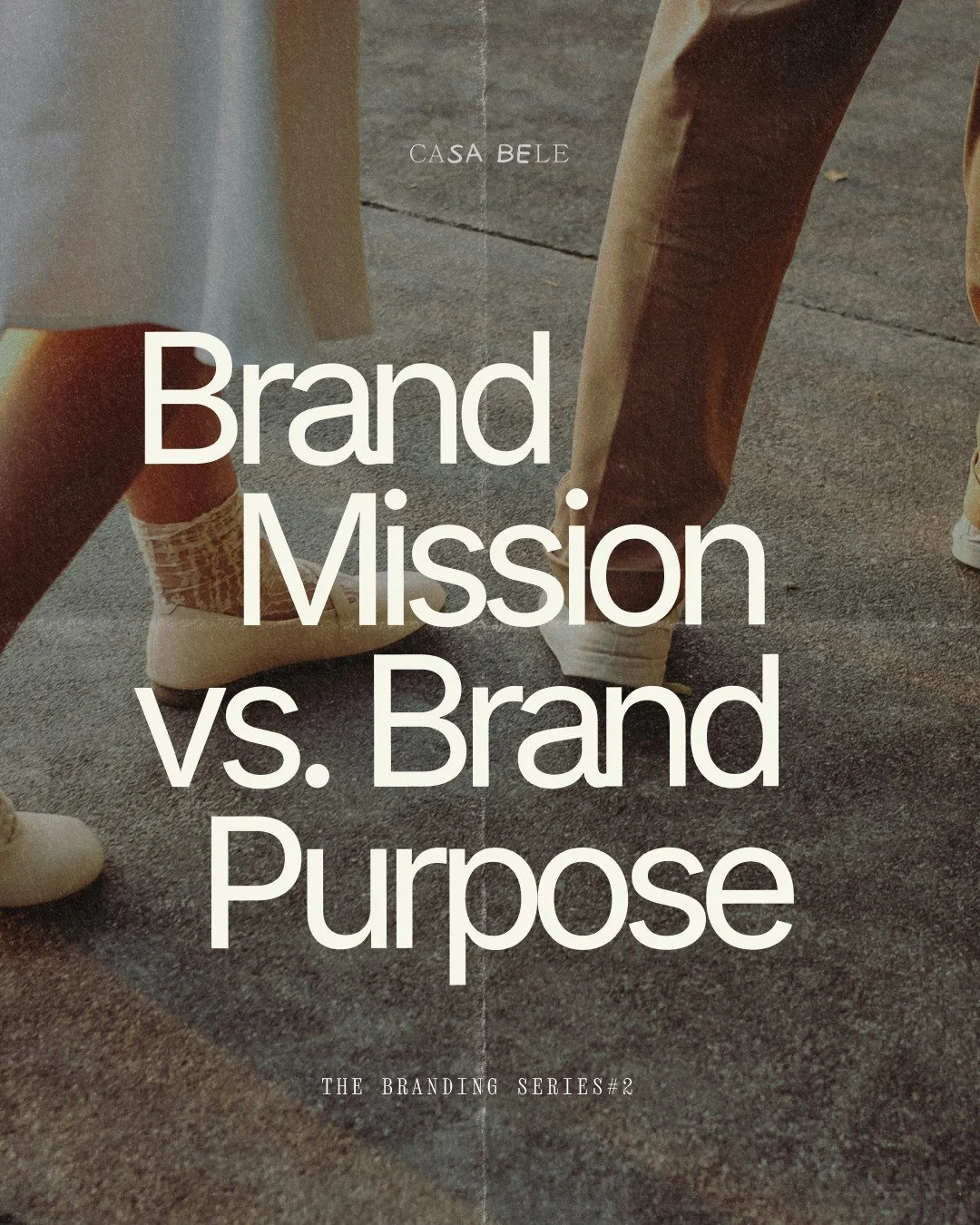 Explaining the terms, part #2!

This thime... What is a brand mission and what is a brand purpose? 👀

Working on the strategy behind a cute visual identitny might be my favourite part of doing branding. But when it comes to mission and purpose, I no