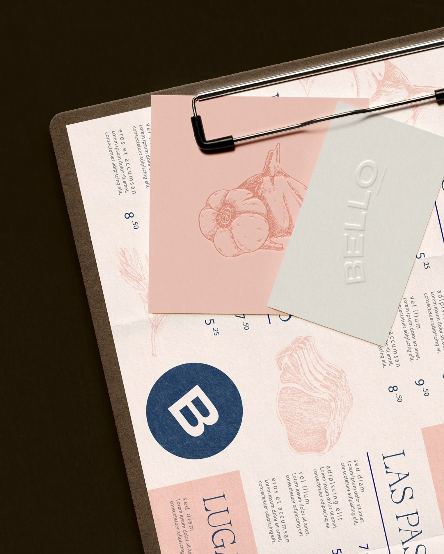 Brand identity for BELLO 🍸

This project was all about capturing the soul of a steak house that wanted to feel modern without losing its roots.

We started with strategy: What makes BELLO different? What feeling should someone get the moment they se