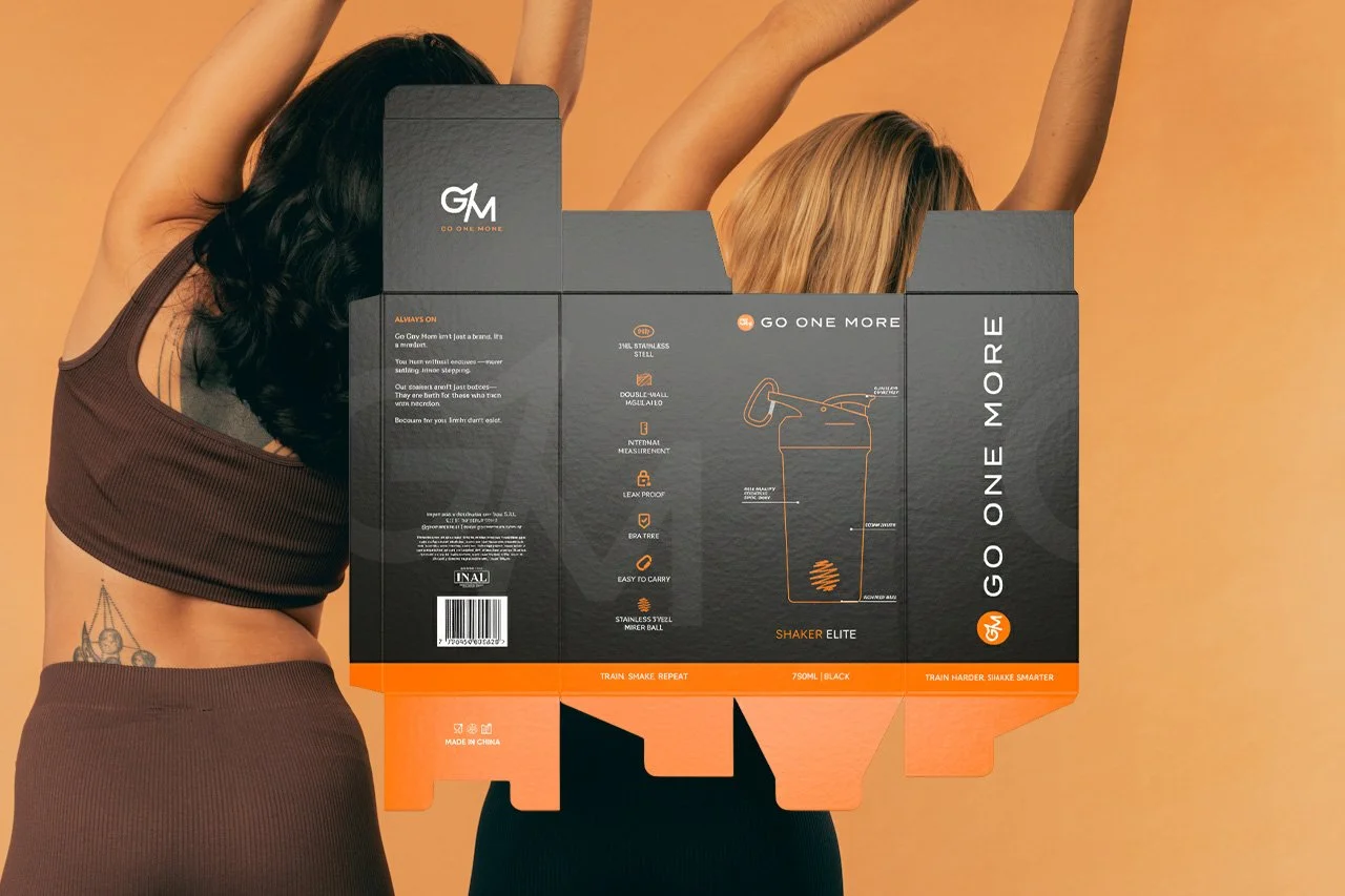 Water Bottle Branding and Packaging Design