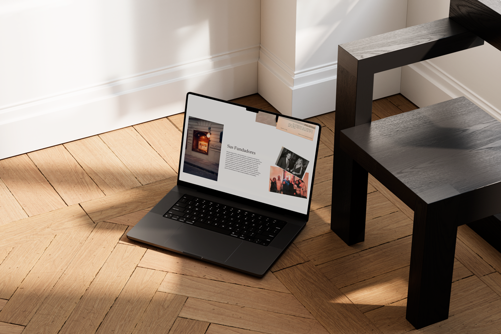 luxury branding and website design