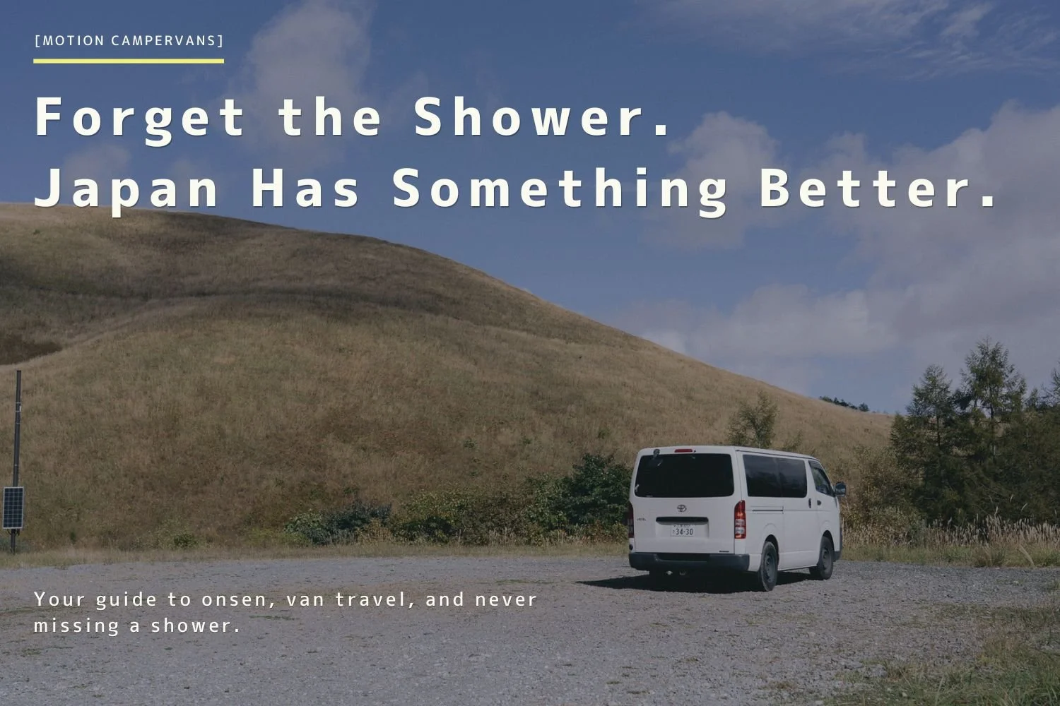 How to Shower on a Japan Campervan Trip — And Why Onsen Will Change How You Travel