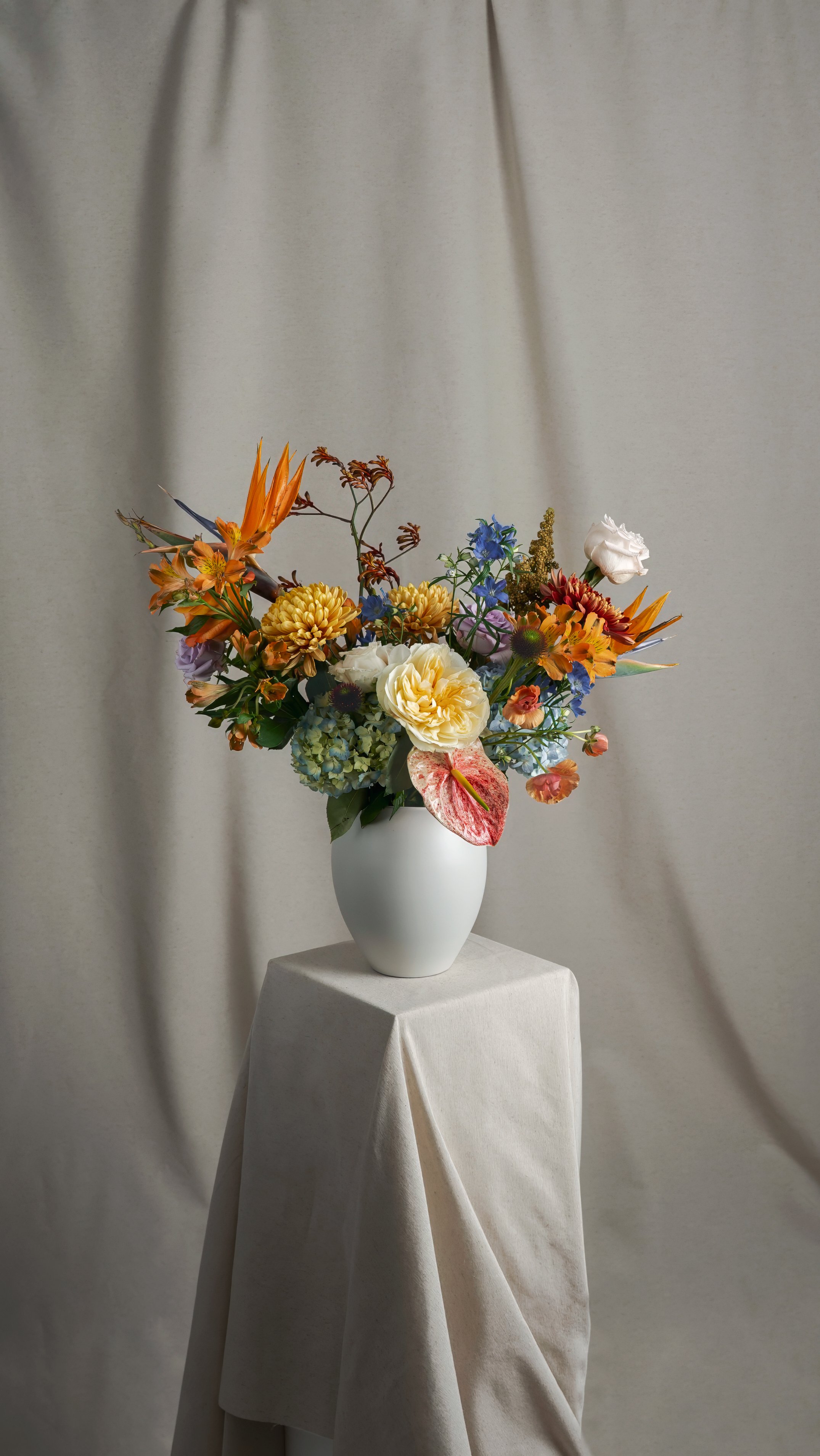 Bouquet L con jarrón