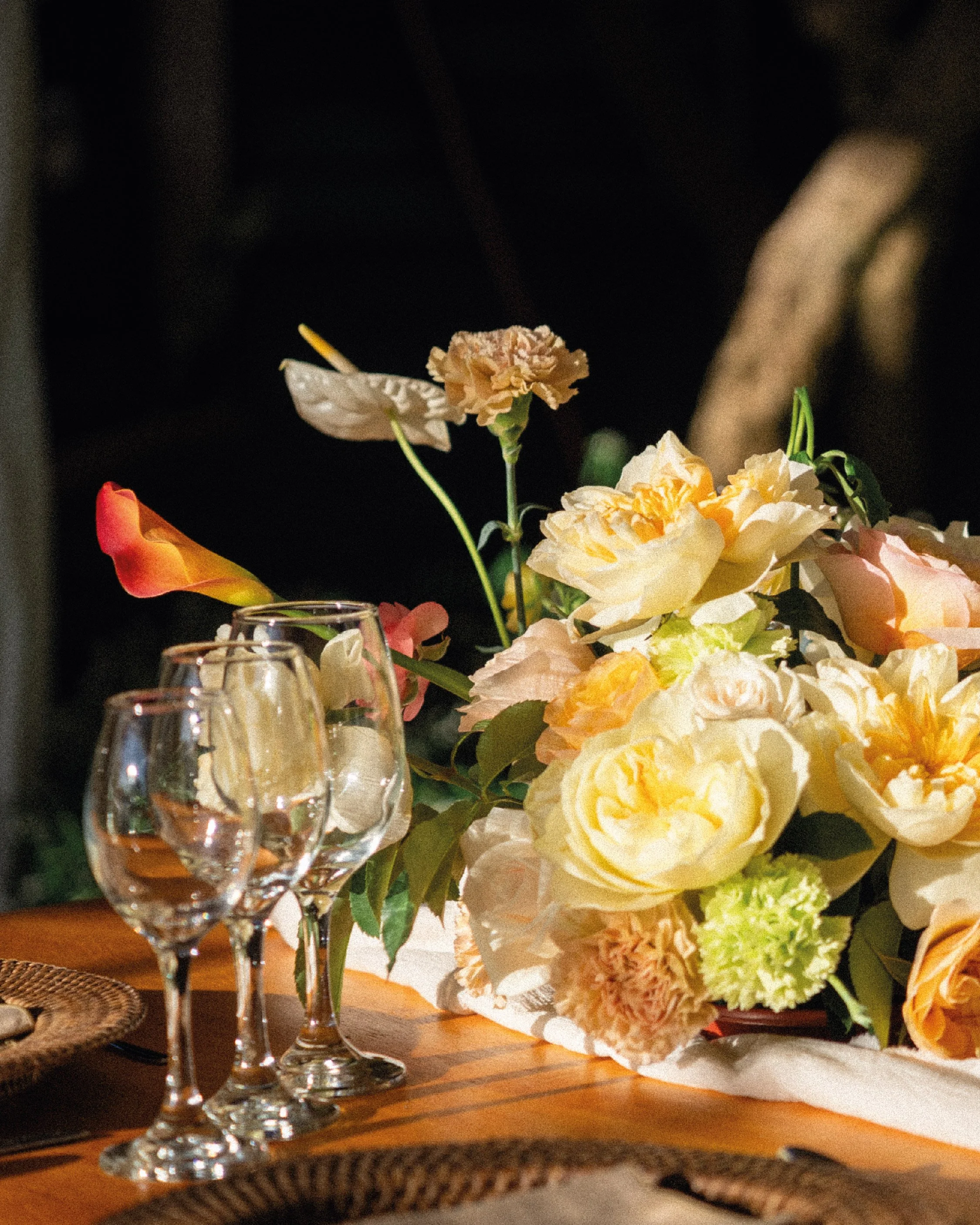 Boda Ale y Robby, Bautizo Carlota, arreglos florales por DAGA Studio