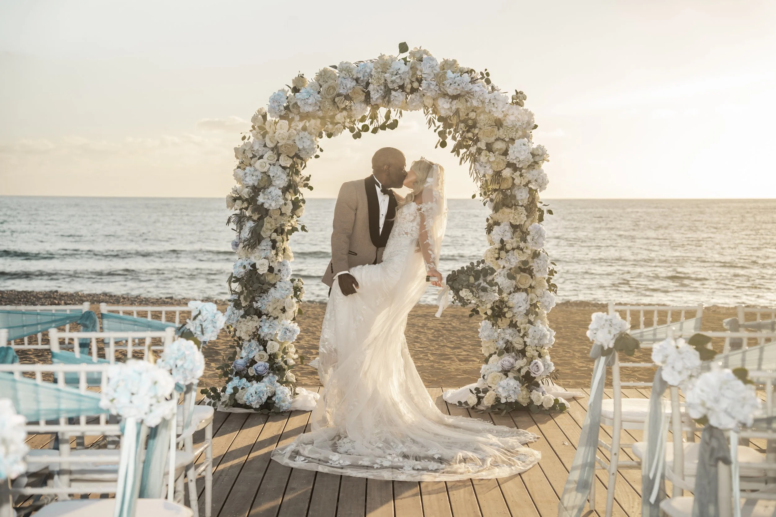 Golden Hour Wedding at Coral Residence: A Romantic Coastal Celebration in Cyprus