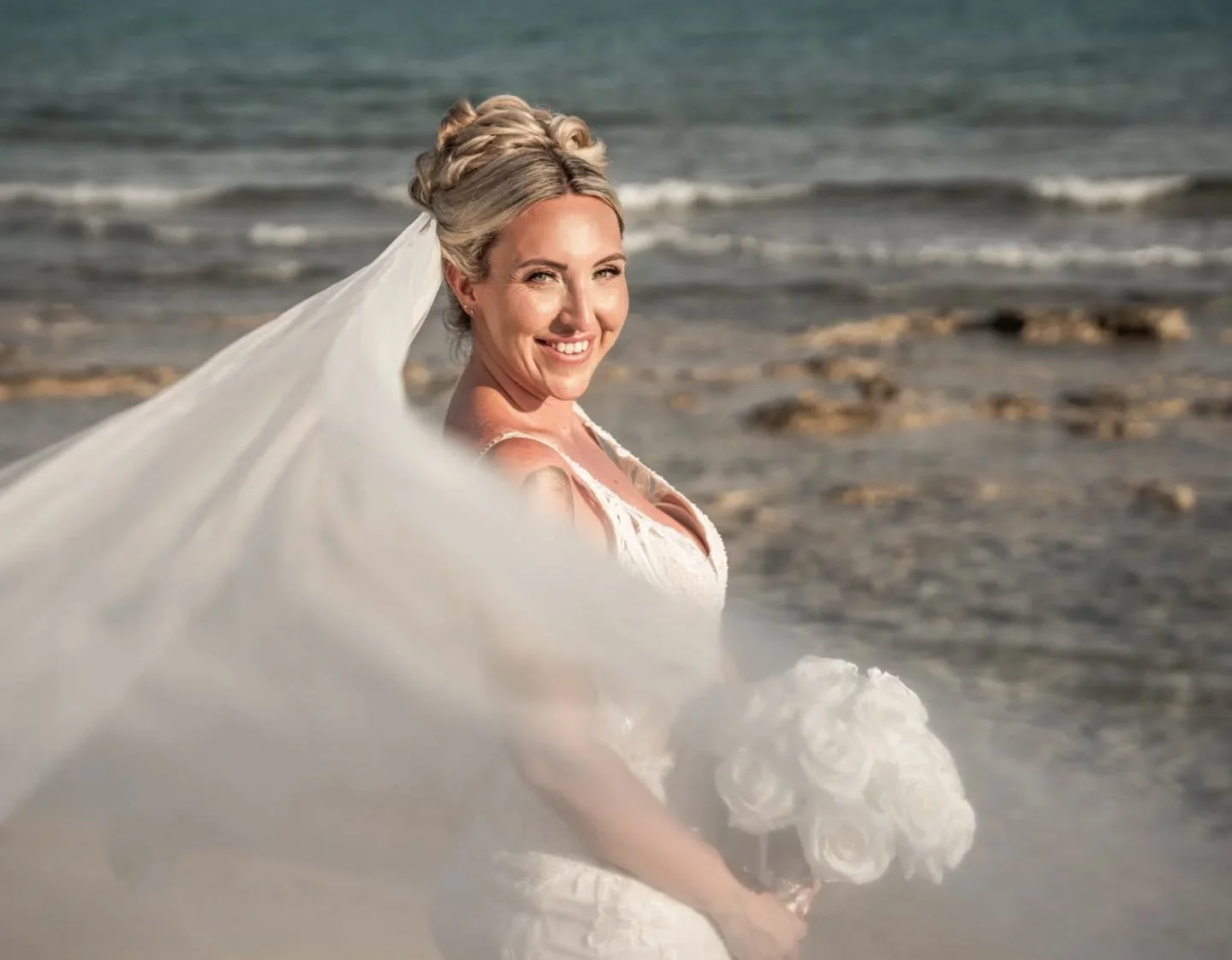 Say &lsquo;I do&rsquo; where the waves kiss the shore&mdash;your dream beach wedding in Cyprus awaits.💍📸
.
.
.
#CyprusWeddingPhotographer #BeachWedding #RomanticWeddings #DestinationWeddingCyprus  #LoveByTheSea