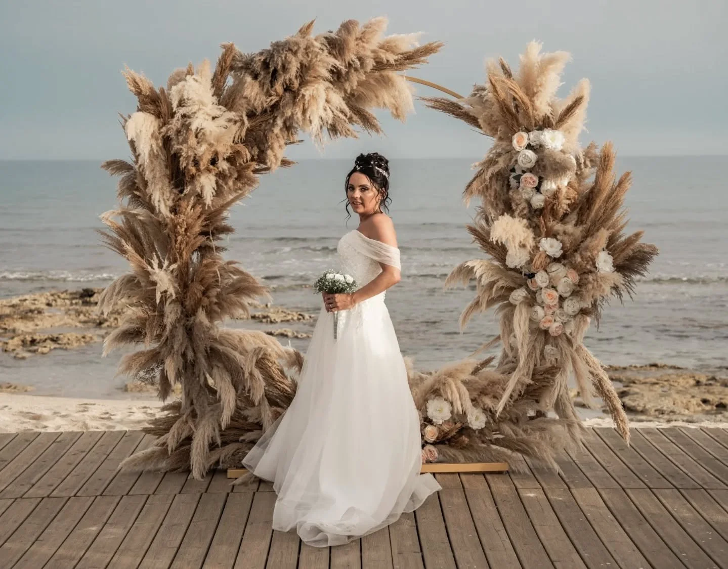 A Cyprus beach wedding is not just a ceremony, it&rsquo;s a feeling &mdash; emotional, authentic, unforgettable. Your love story, captured with soul.📸💍
.
.
.
#CyprusWeddingPhotographer #CyprusWedding
#DestinationWeddingCyprus #CyprusBride
#WeddingP