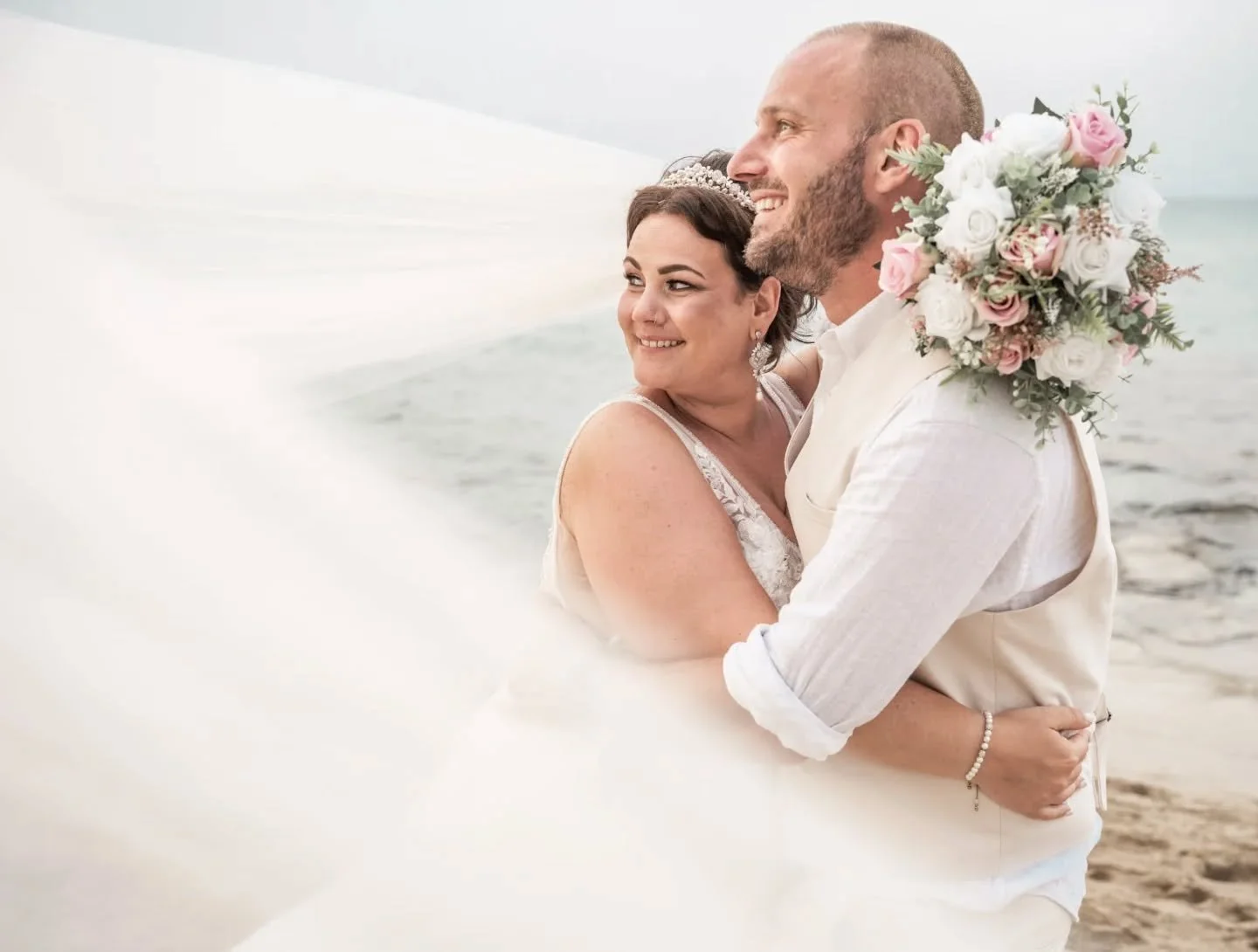 Barefoot in love, with the Mediterranean breeze dancing through her veil&hellip; a Cyprus bride where every wave tells a story 💍
.
.
.
#CyprusWeddingPhotographer #CyprusBride #BeachWeddingCyprus #CyprusWeddings #DestinationWeddingCyprus