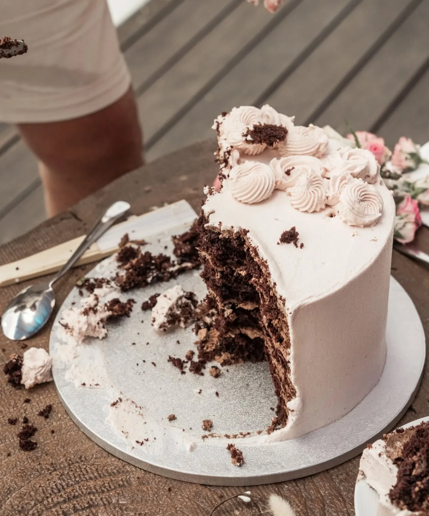 A sweet moment, a shared promise, and the first slice of forever. ❤️🍰
.
.
.
#CakeCutting #WeddingMoments #LoveStory #JustMarried #WeddingDay