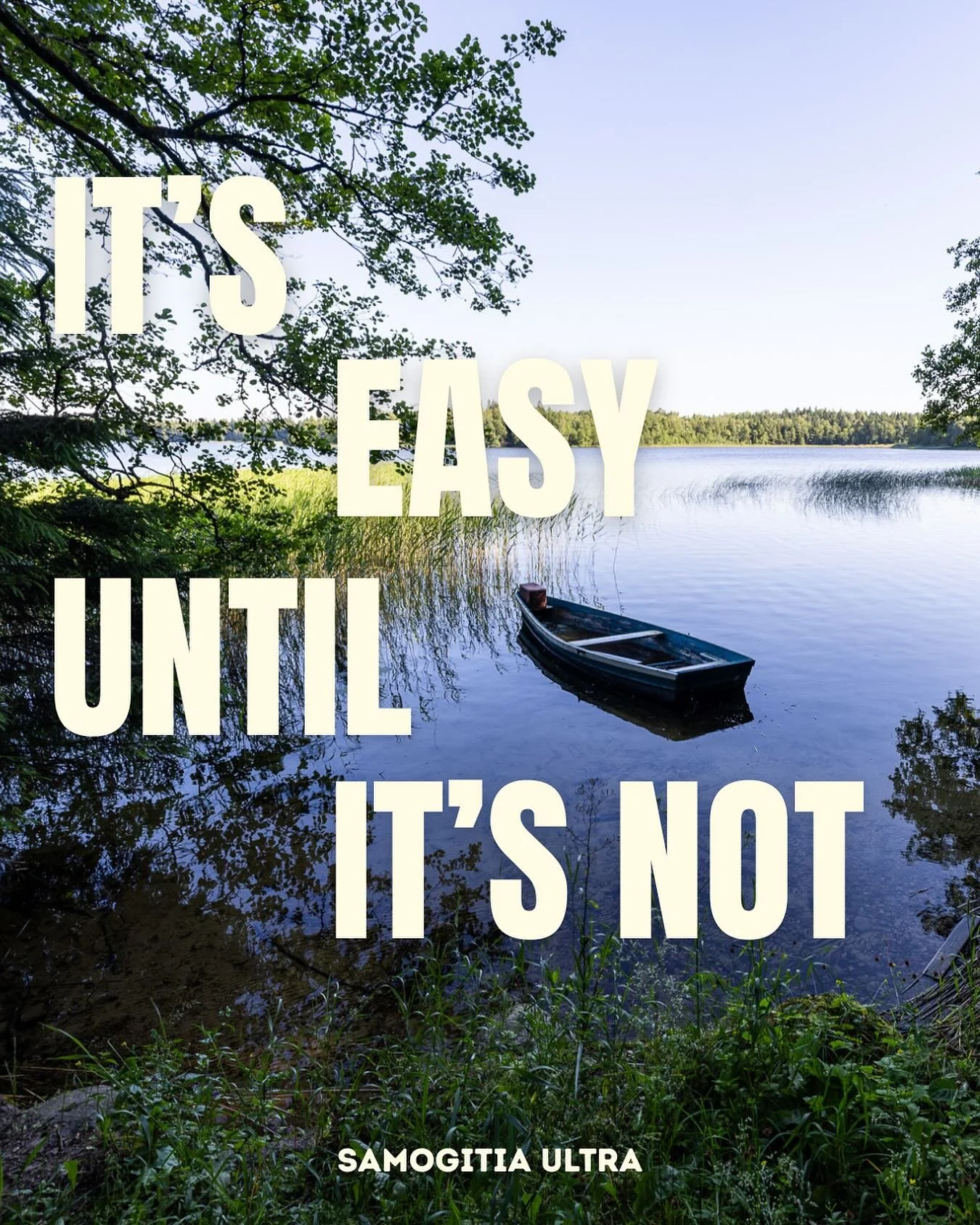 👊 The harder it is the harder you get.
🐻 Registration is OPEN!
🏁 Race date: 2026-06-06
📍 Germanto ežero tiltas, Telšē, Lithuania.
#SamogitiaUltra #LastManStanding #BackyardUltra