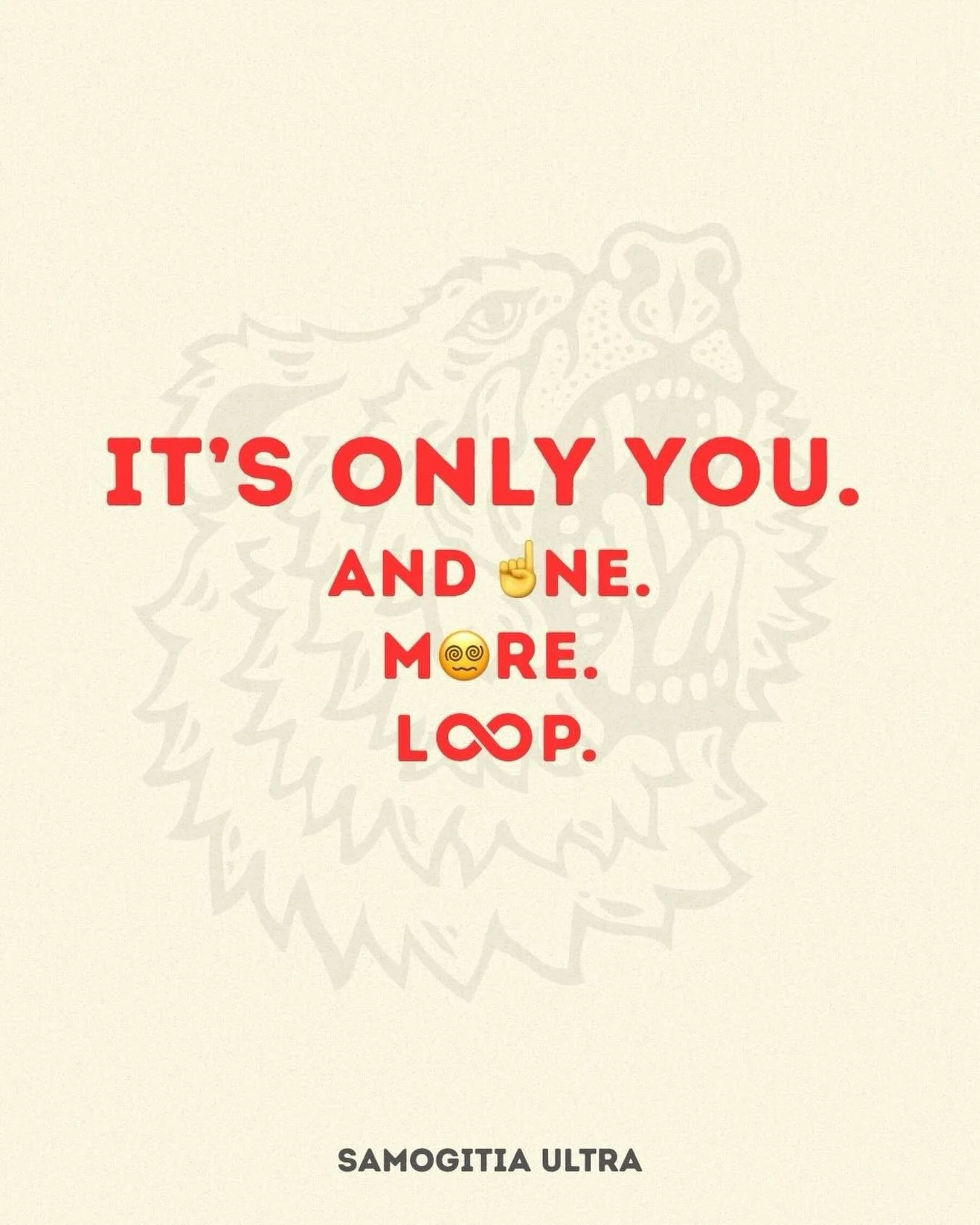 It&rsquo;s only you. And one more loop. 🏃&zwj;♂️
We will take care of the rest. 🫡

🐻 Register now &amp; lock in the best price.
🏁 Race date: 2026-06-06
📍 Germanto ežero tiltas, Tel&scaron;ē, Lithuania.

#SamogitiaUltra&nbsp;#LastManStanding&nbsp