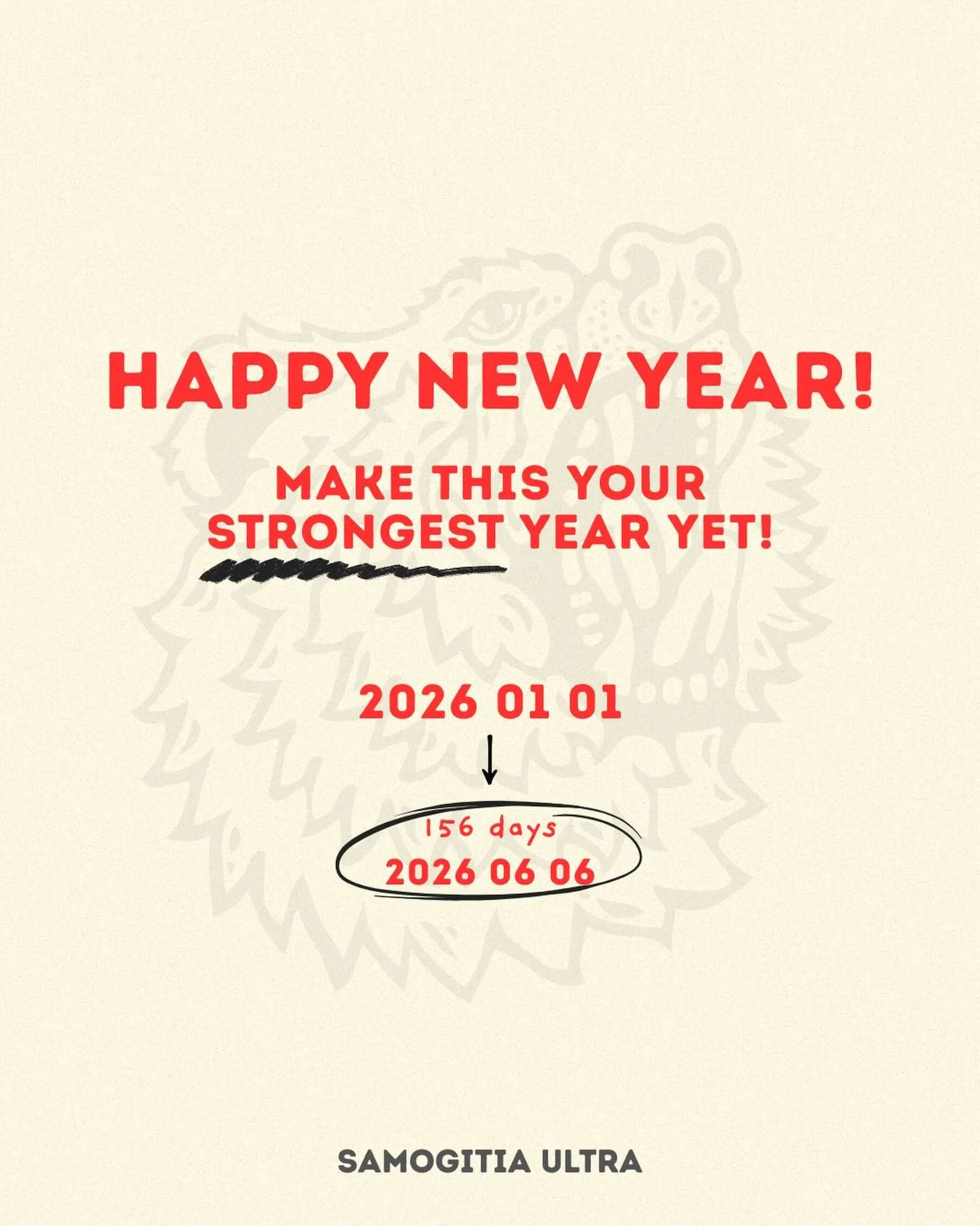 Make 2026 your STRONGEST year yet! 👊 Those who say they can and those who say they can&rsquo;t are both usually right. 💯

🐻 Register now &amp; lock in the best price.
🏁 Race date: 2026-06-06
📍 Germanto ežero tiltas, Tel&scaron;ē, Lithuania.

#Sa