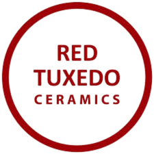red tuxedo ceramics
