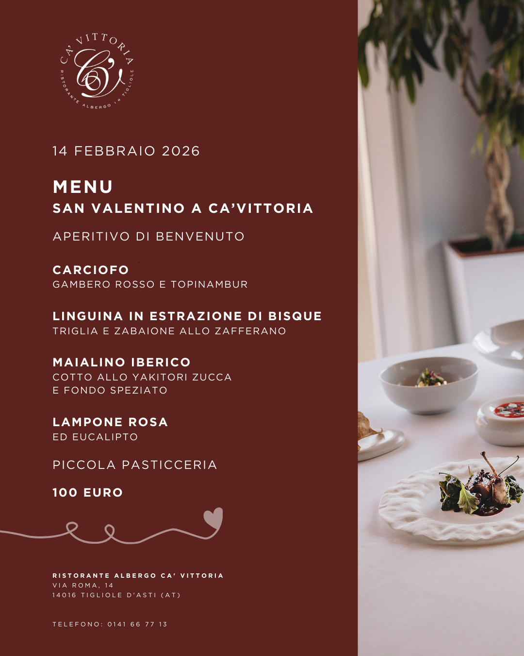 San Valentino allo Stellato: una cena che diventa tempo condiviso