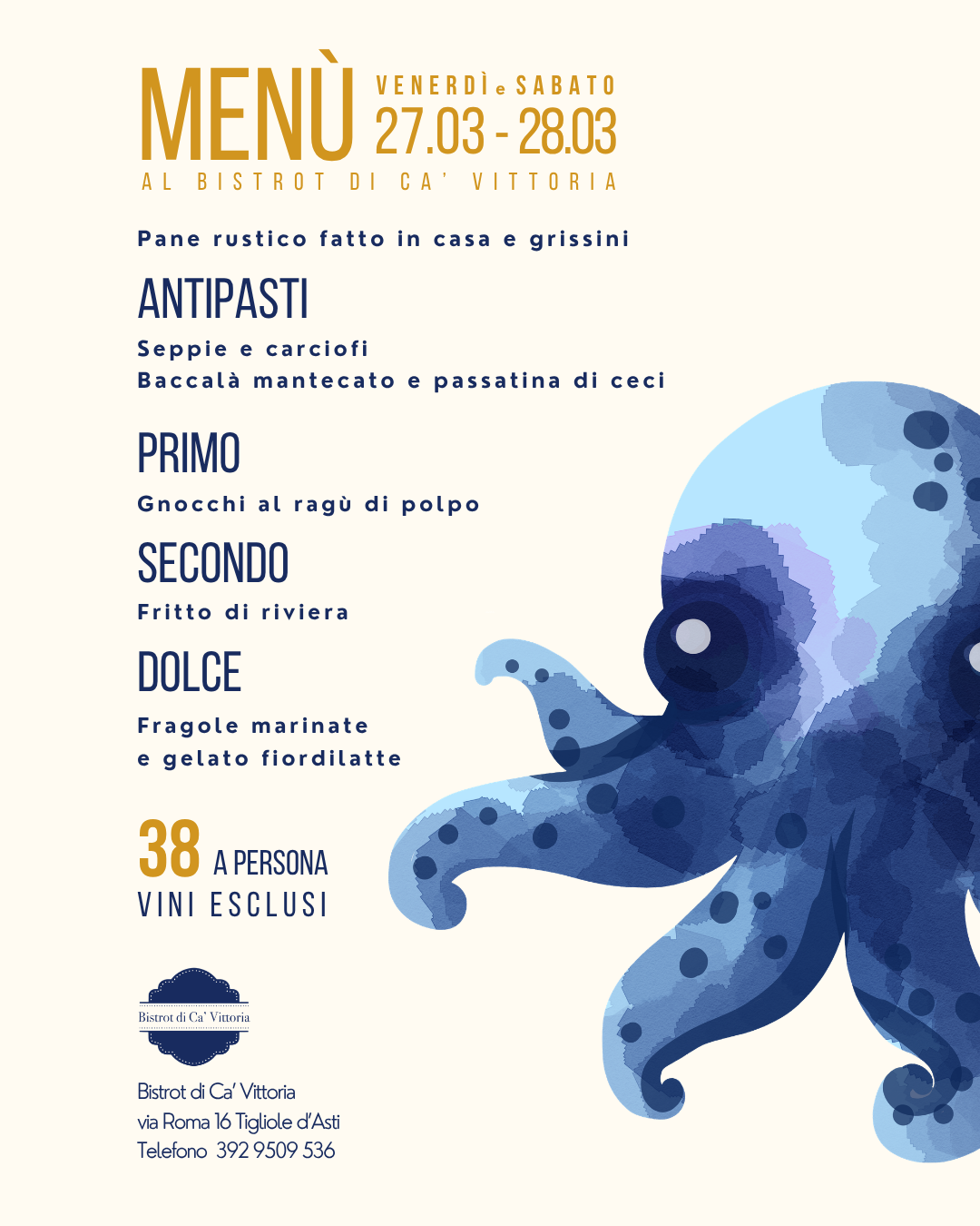 Un weekend di mare al Bistrot di Ca’ Vittoria