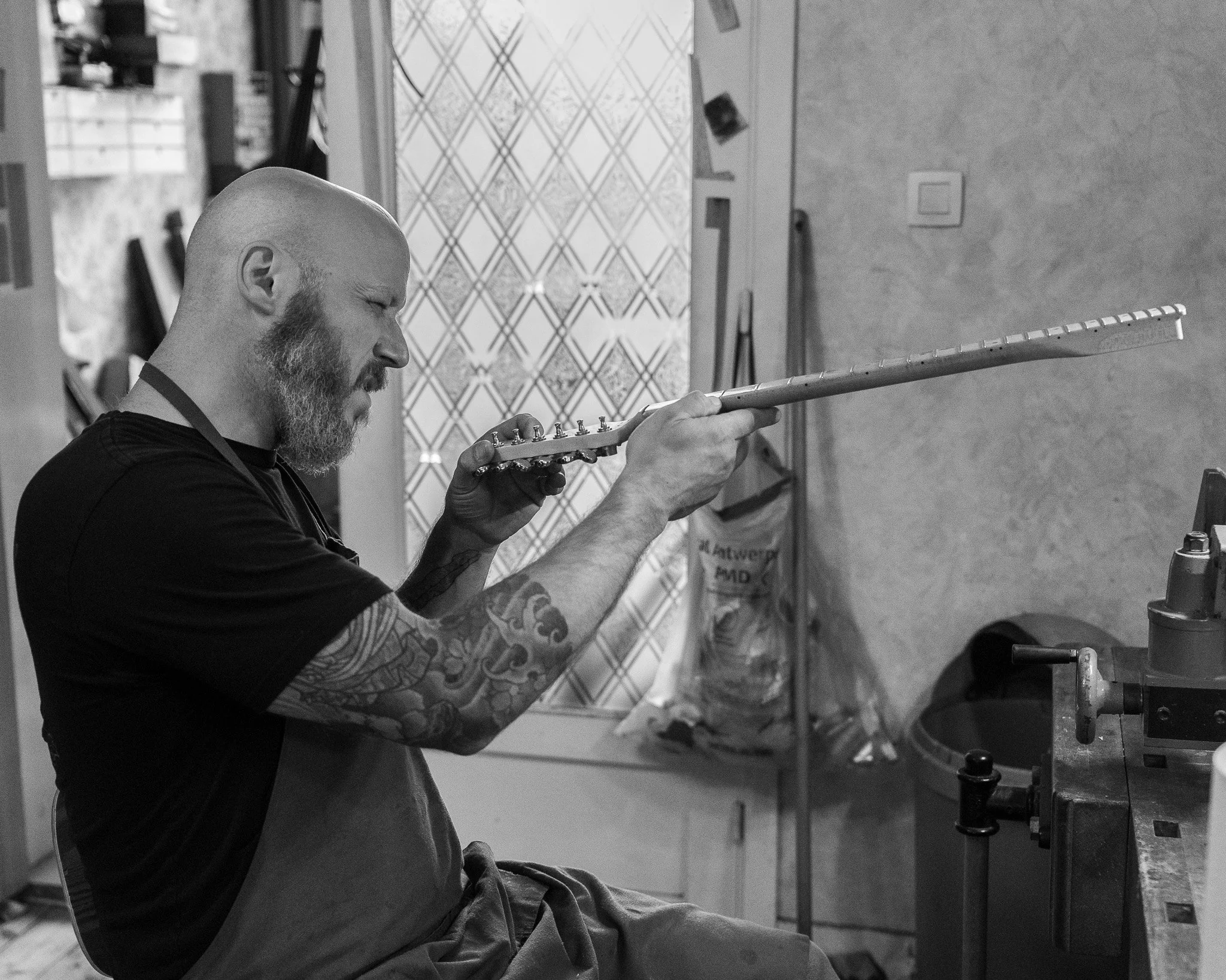 Custom Built Basses & Guitars