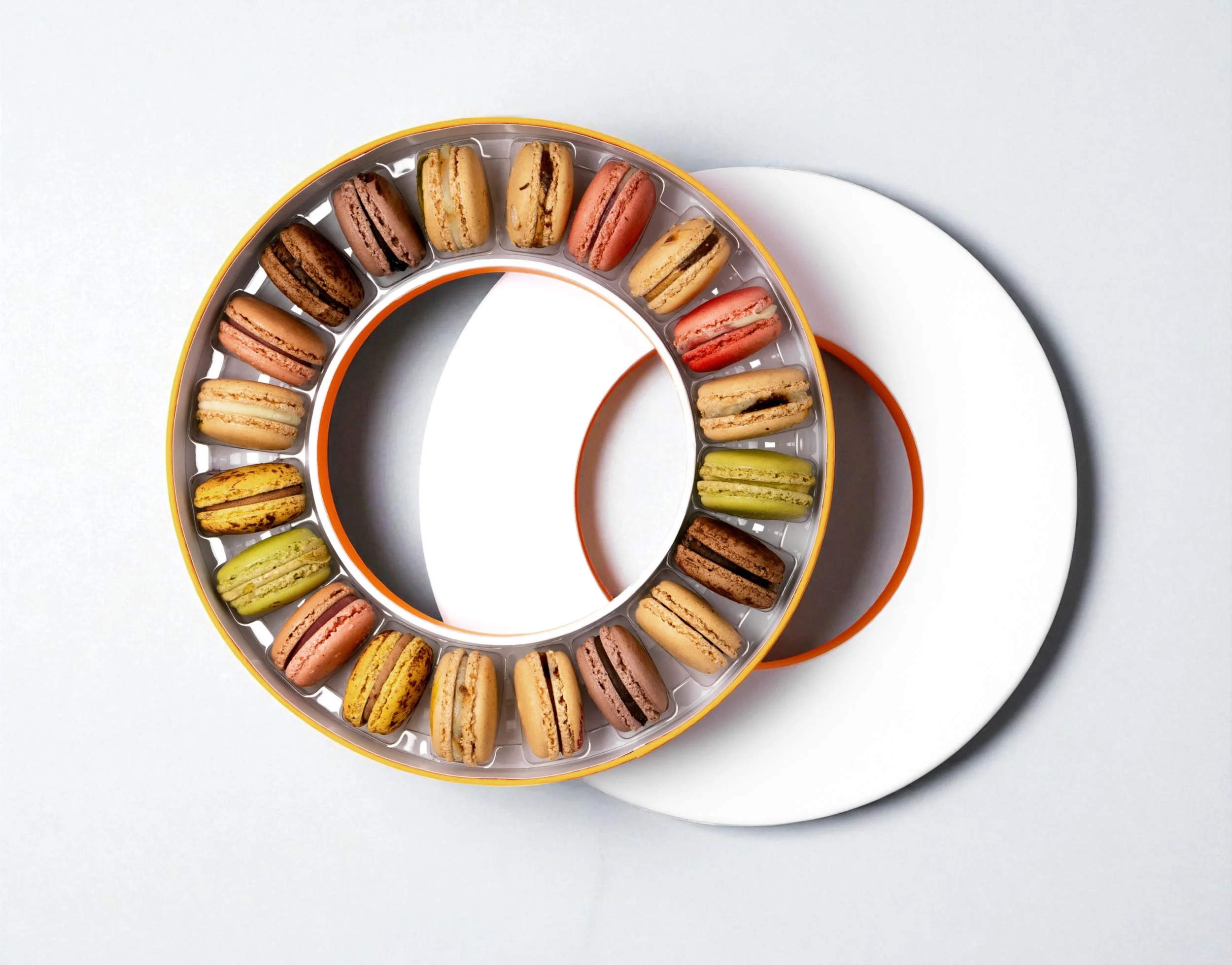 Photographie premium macarons Pierre Hermé