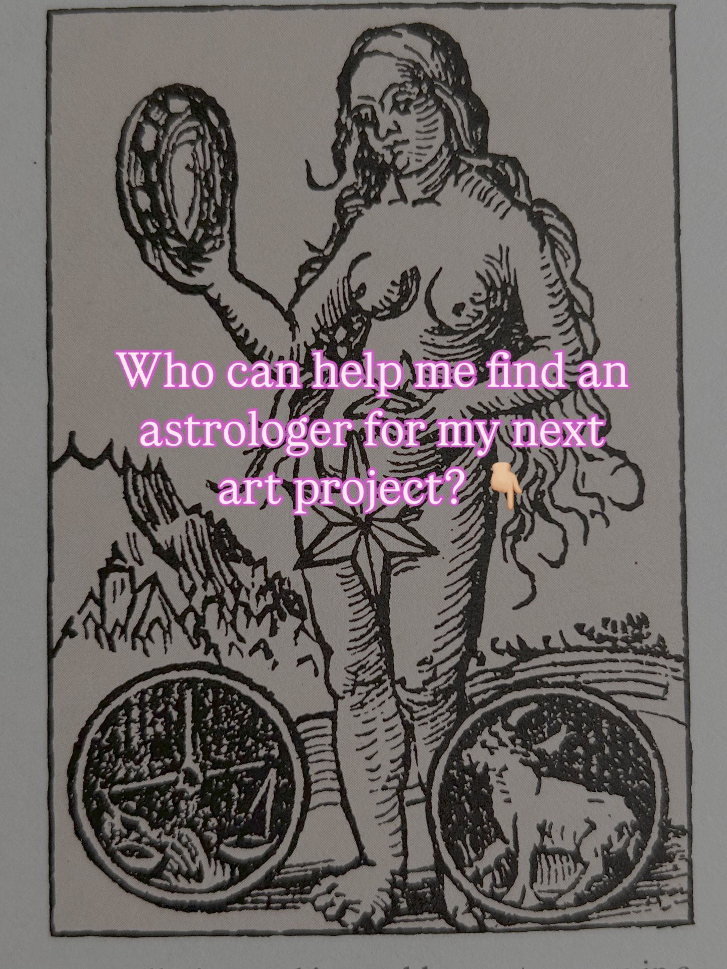 Hello hive mind. I&rsquo;m looking for an Astrologer to collaborate with me on an artistic project happening in December.

It&rsquo;s a paid opportunity and they can be based anywhere in the UK, they&rsquo;ll just have to do some audio recording on a
